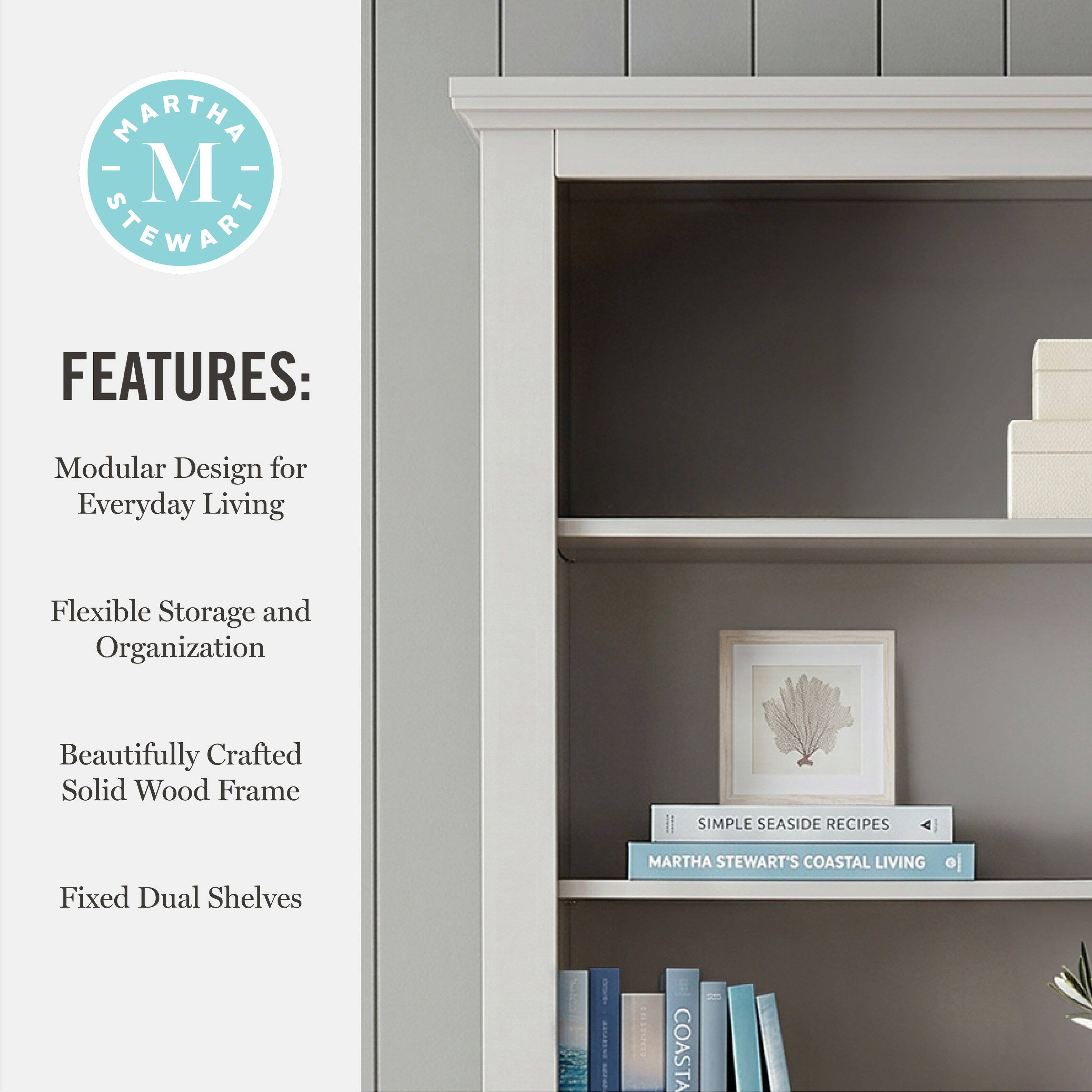 MARTHA - M STEWART FEATURES: Modular Design for Everyday Living Flexible Storage and Organization Beautifully Crafted Solid Wood Frame SIMPLE SEASIDE RECIPES MARTHA STEWART'S COASTAL LIVING