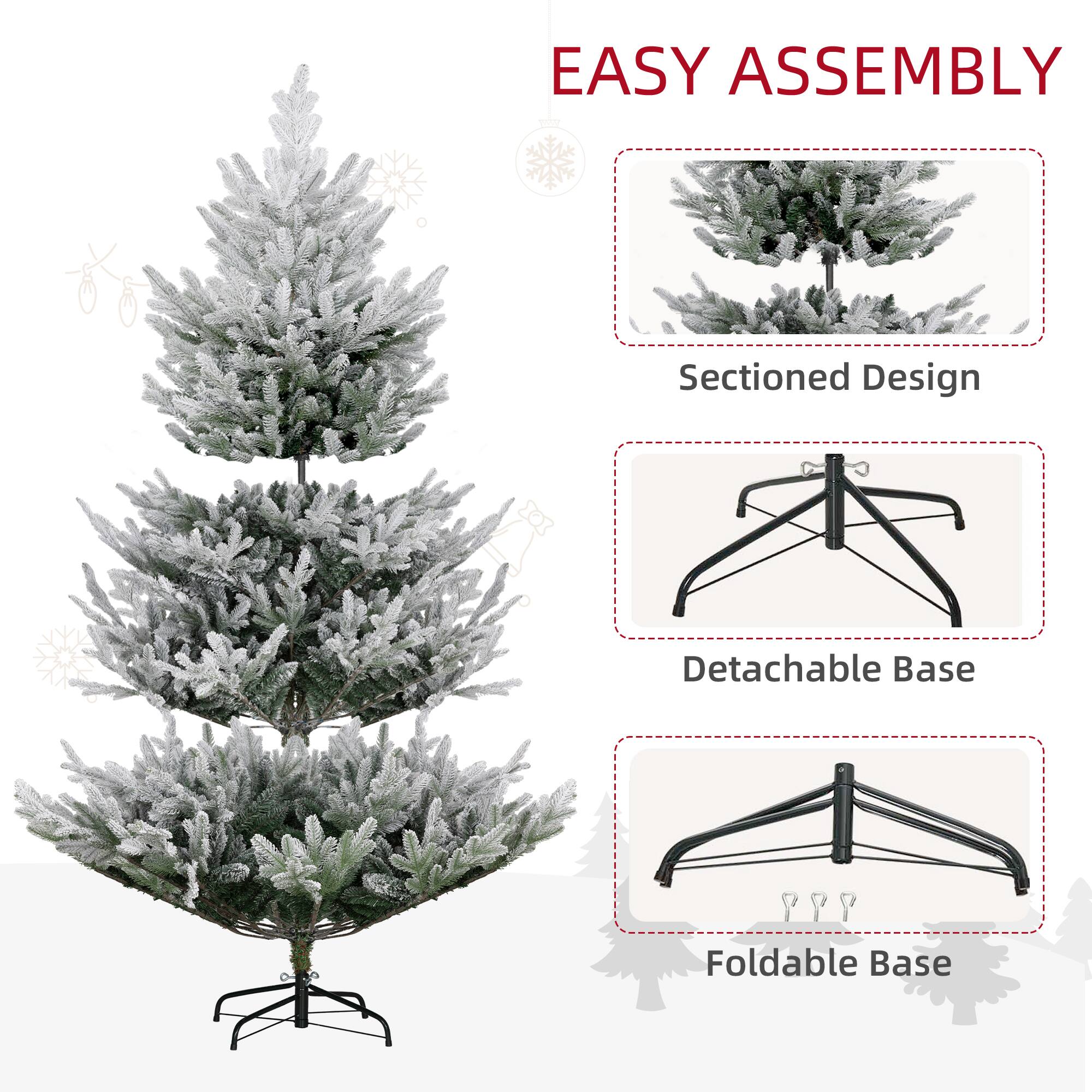 EASY ASSEMBLY

- Sectioned Design
- Detachable Base
- Foldable Base