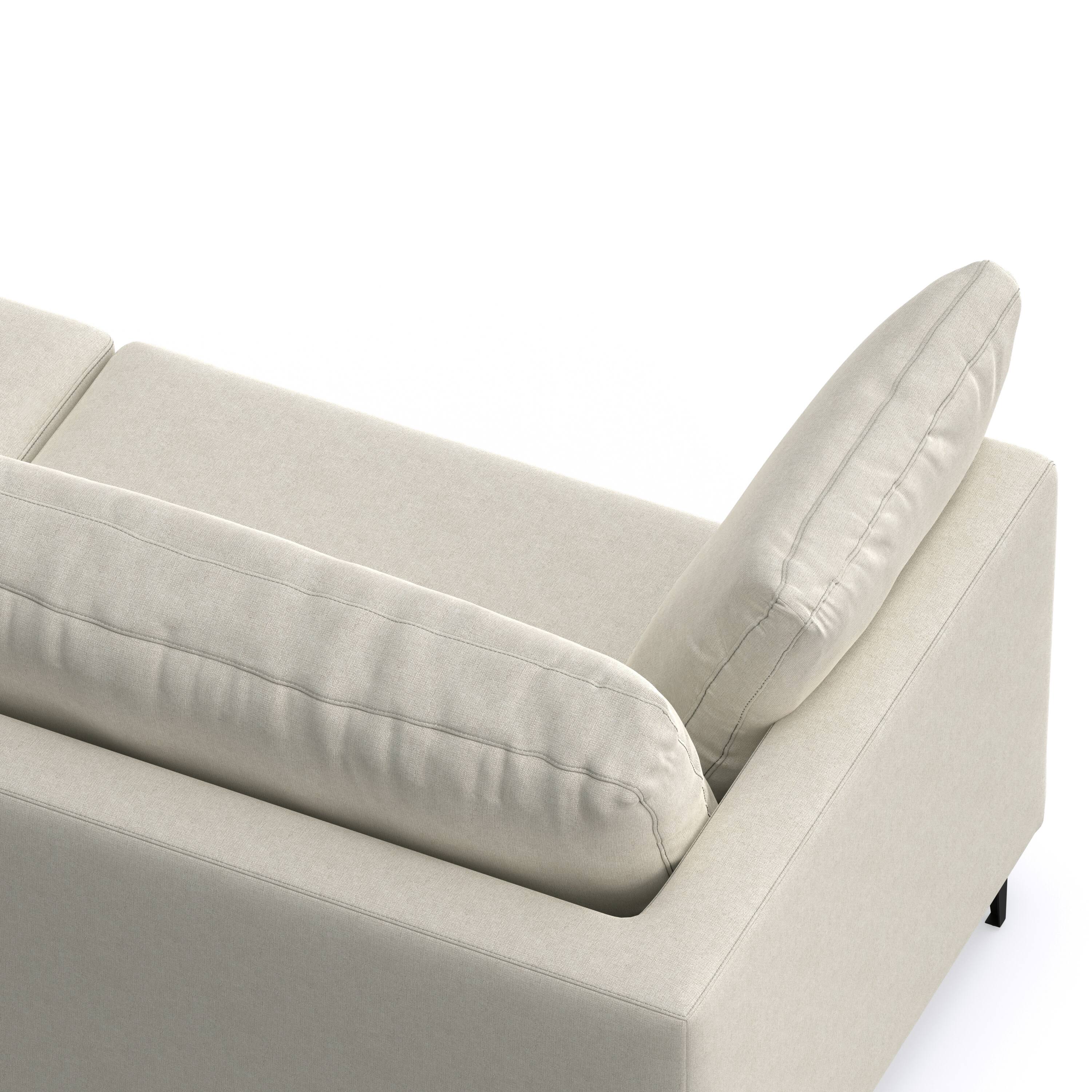 Alt View 2. Simpli Home - Ava 90-inch Sofa in Tightly Woven Performance Fabric - Cream.
