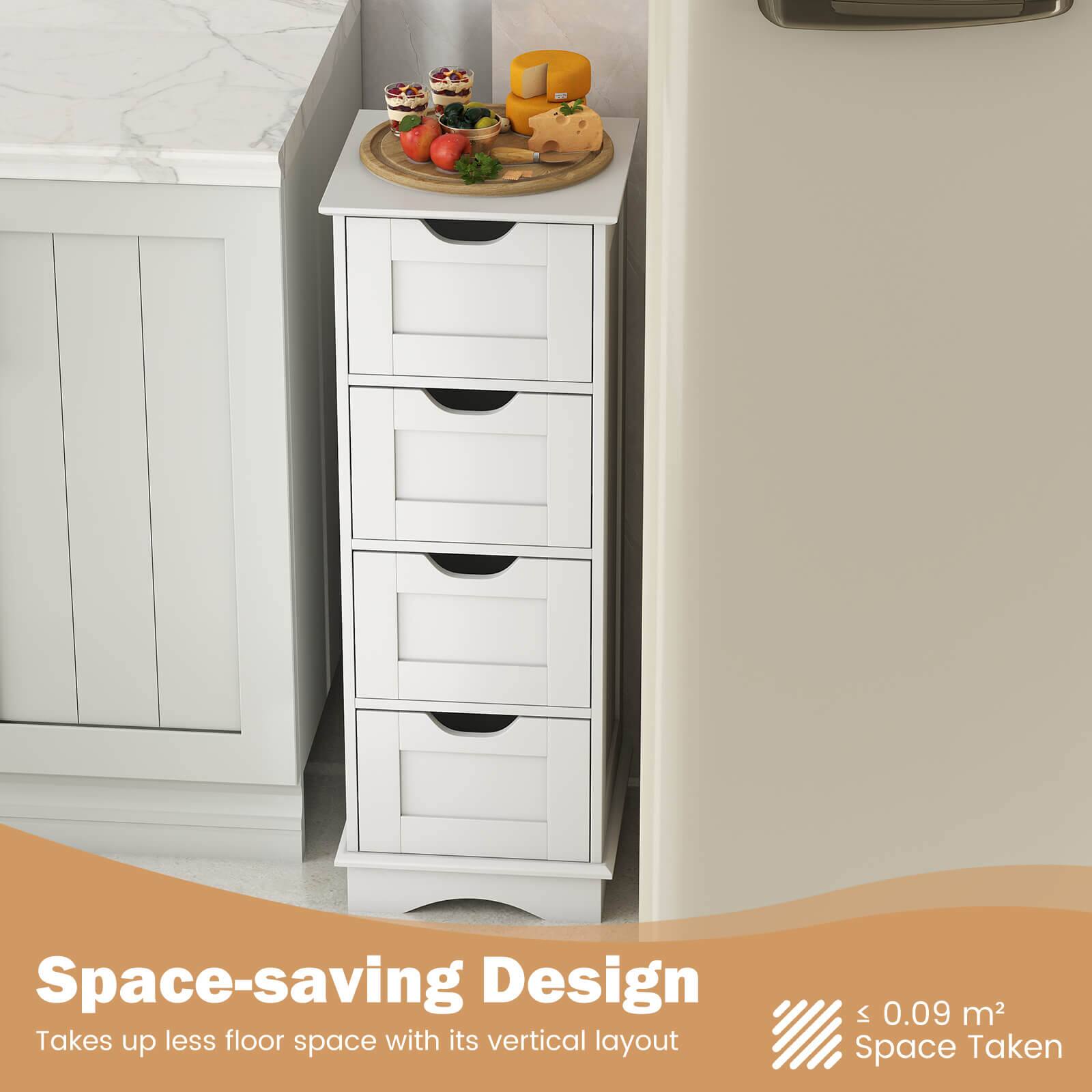 Space-saving Design  
Takes up less floor space with its vertical layout  
≤ 0.09 m² Space Taken
