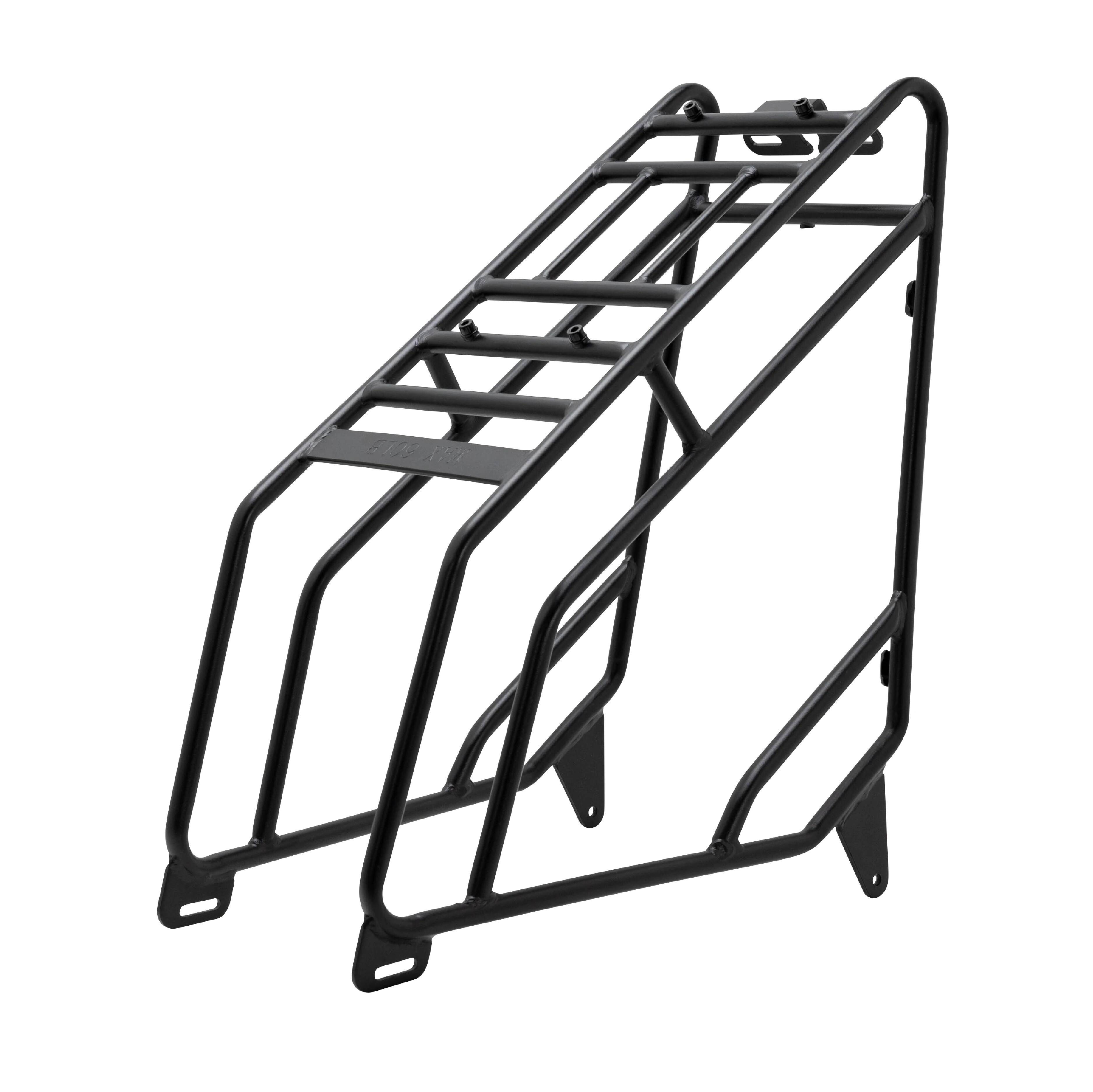 Angle. Lectric eBikes - Xpress rear Rack - Black.
