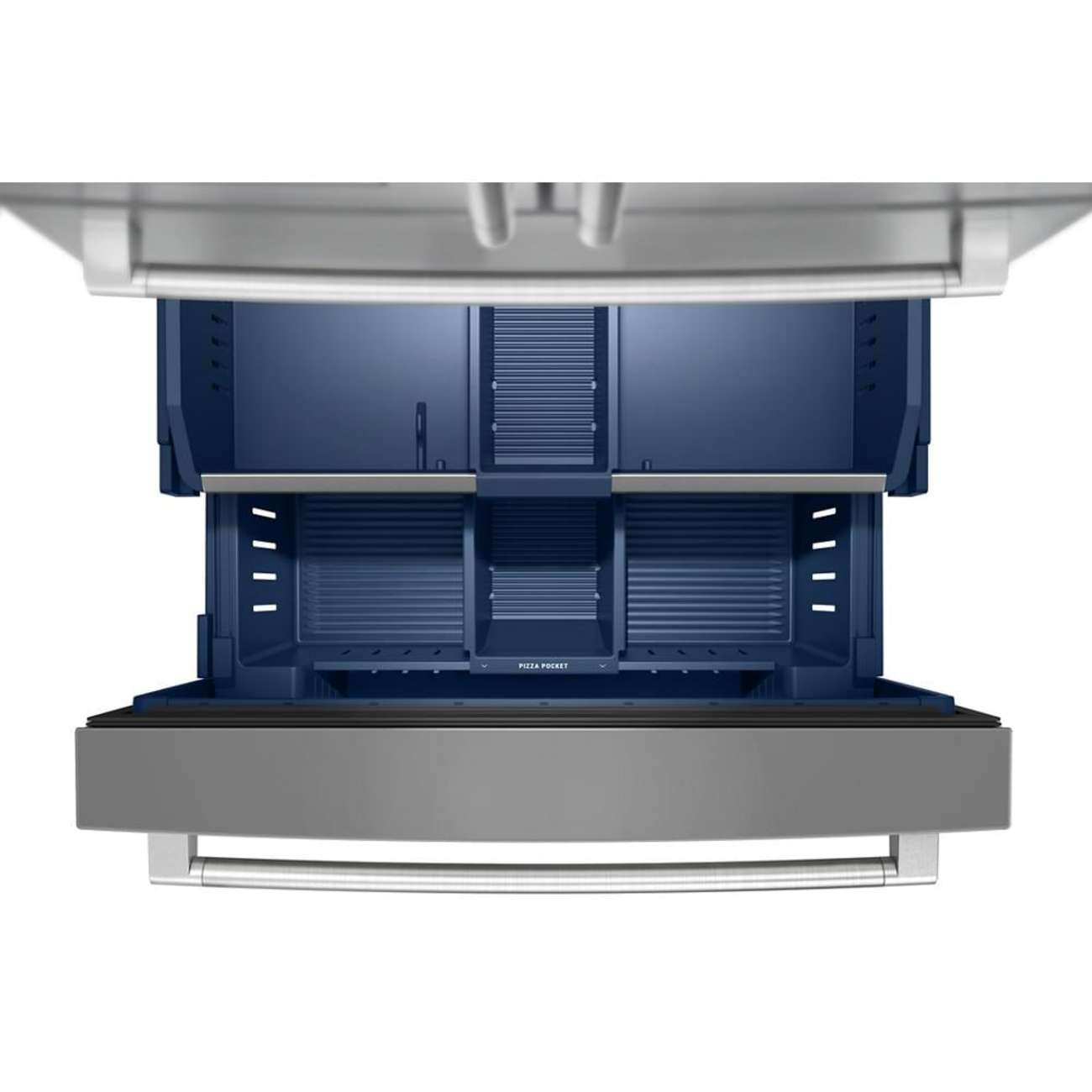 Alt View 10. Maytag - Maytag - Maytag 29 Cu. Ft. XL Capacity French Door Bottom Mount Refrigerator with In-Door-Ice Dispensing System - Fingerprint-Resistant Stainless Finish.