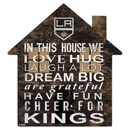 Fan Creations - Los Angeles Kings 12'' Team House Sign - Multicolor