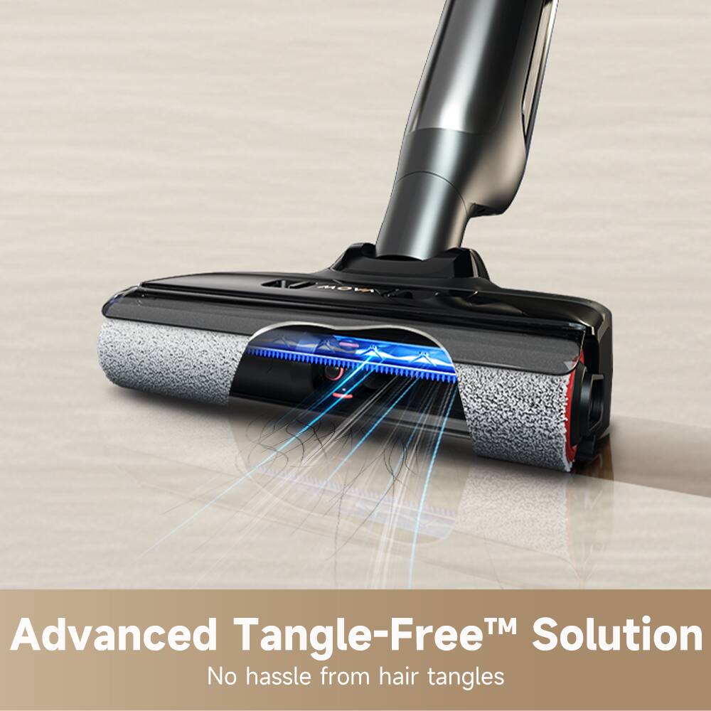 MOVA M10 Wet Dry Cordless Mop Vacuum, 18000Pa Suction, 180° Lie