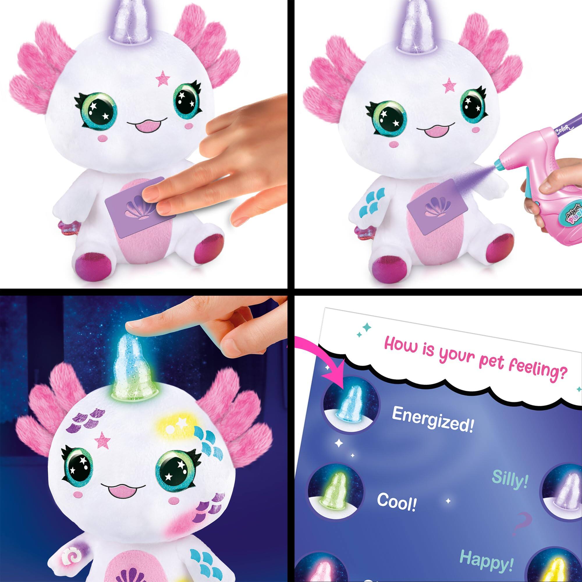 How is your pet feeling?  
Energized!  
Silly!  
Cool!  
Happy!