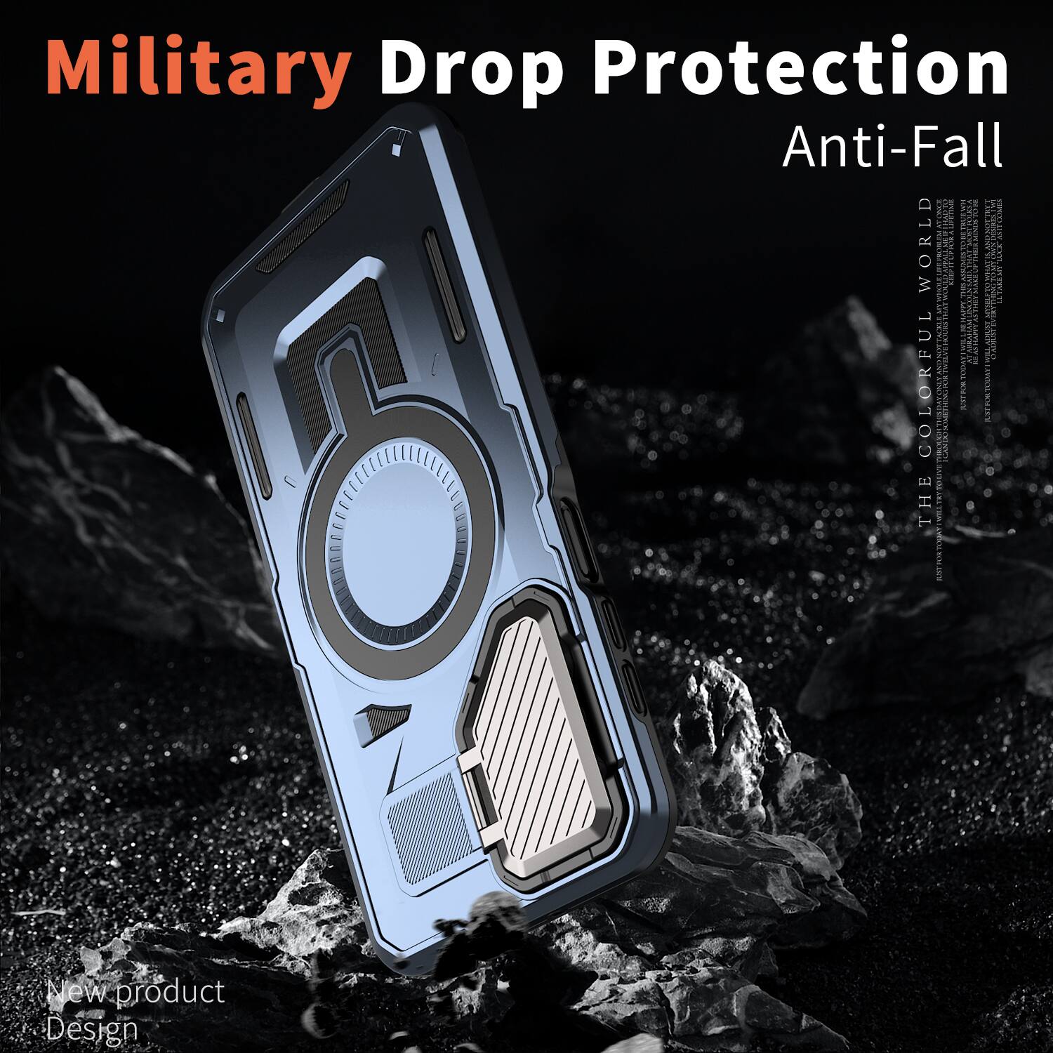 Dteck Heavy Duty Rugged Case for Samsung Galaxy A16 5G Shock absorbent ...
