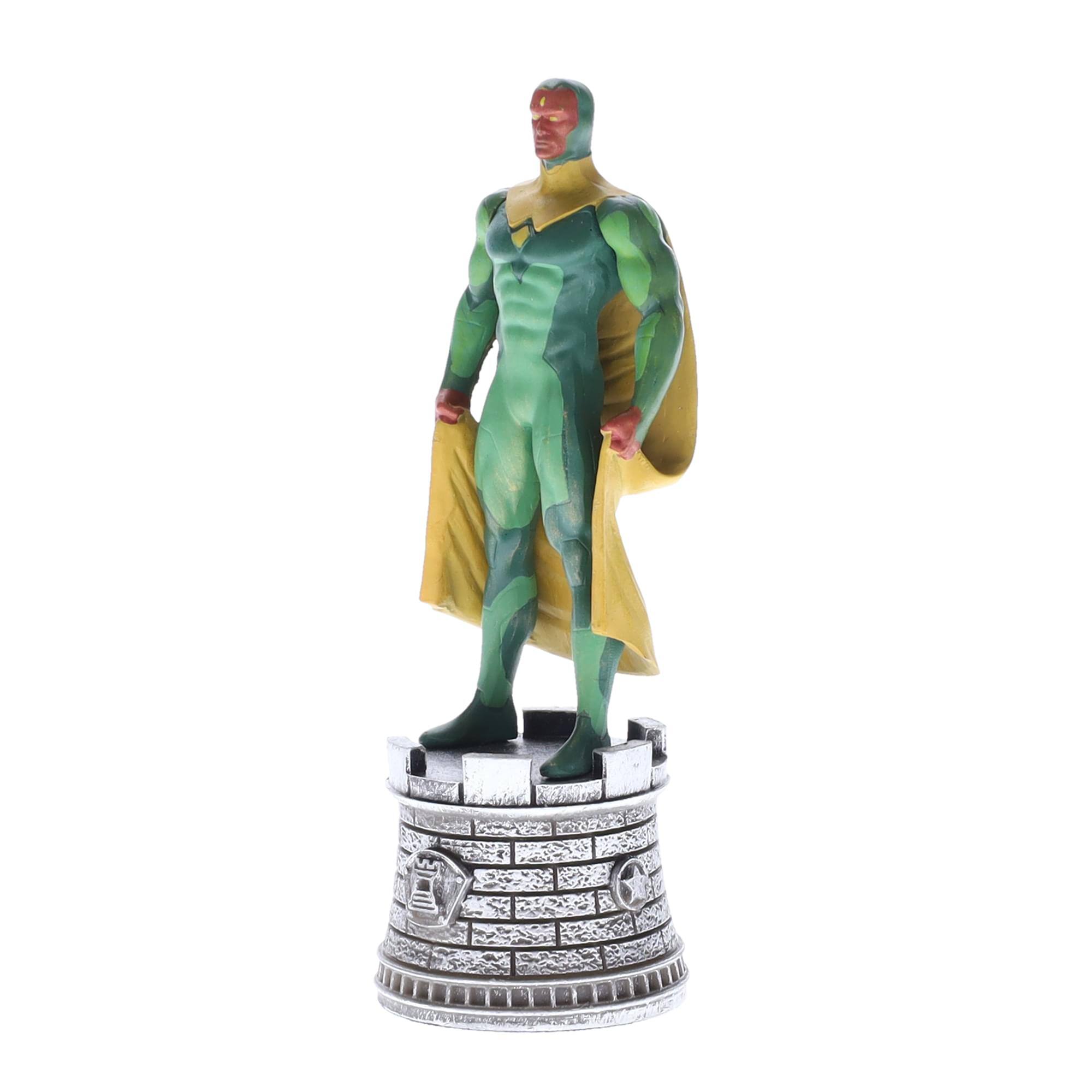 Alt View 1. Marvel - Marvel Chess Collection #23 Vision (Rook) | Chess Piece Only.