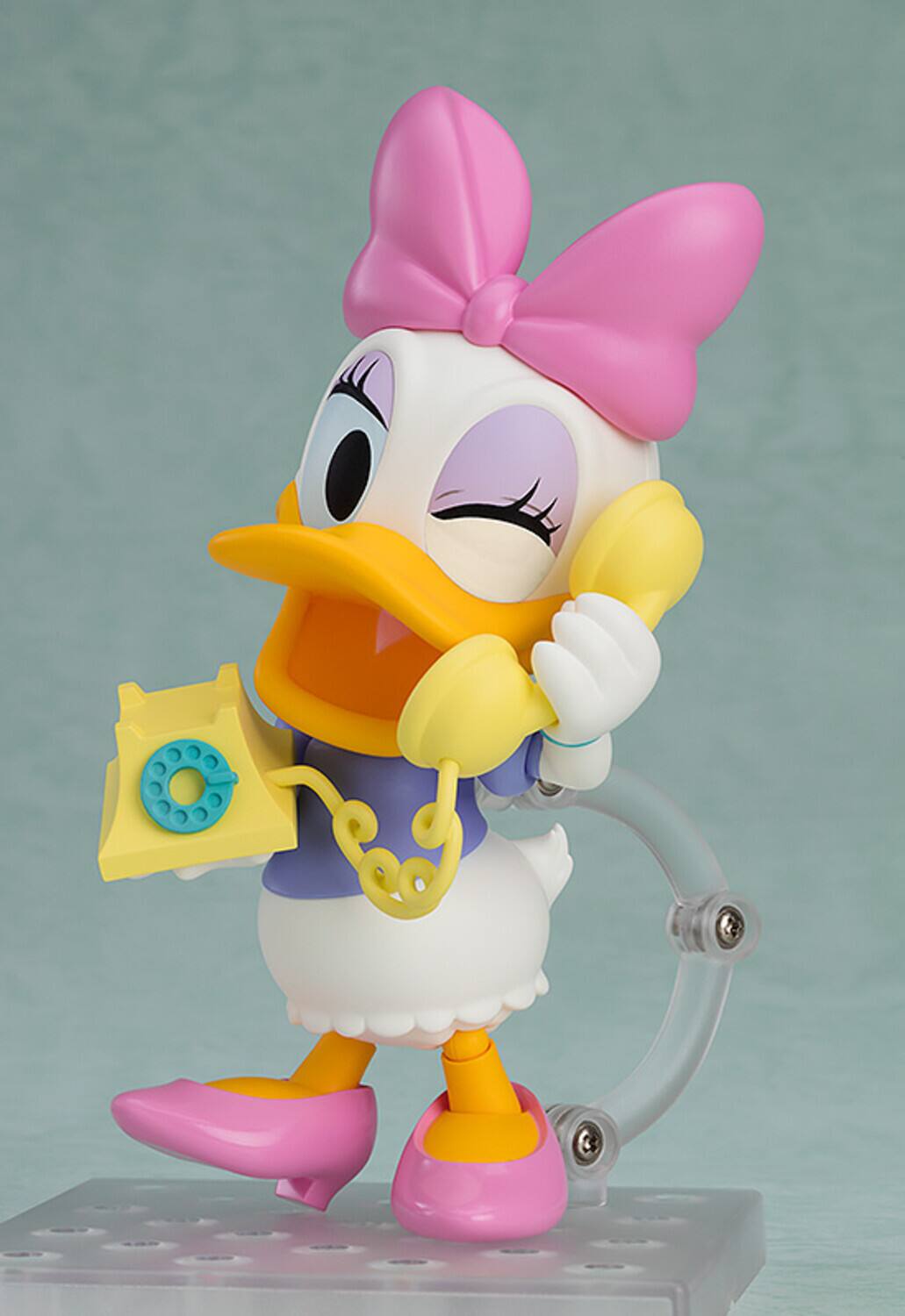 Alt View 1. Good Smile Company - Good Smile Company - Disney Daisy Duck Nendoroid Action Figure   - Collectibles - Multicolor.