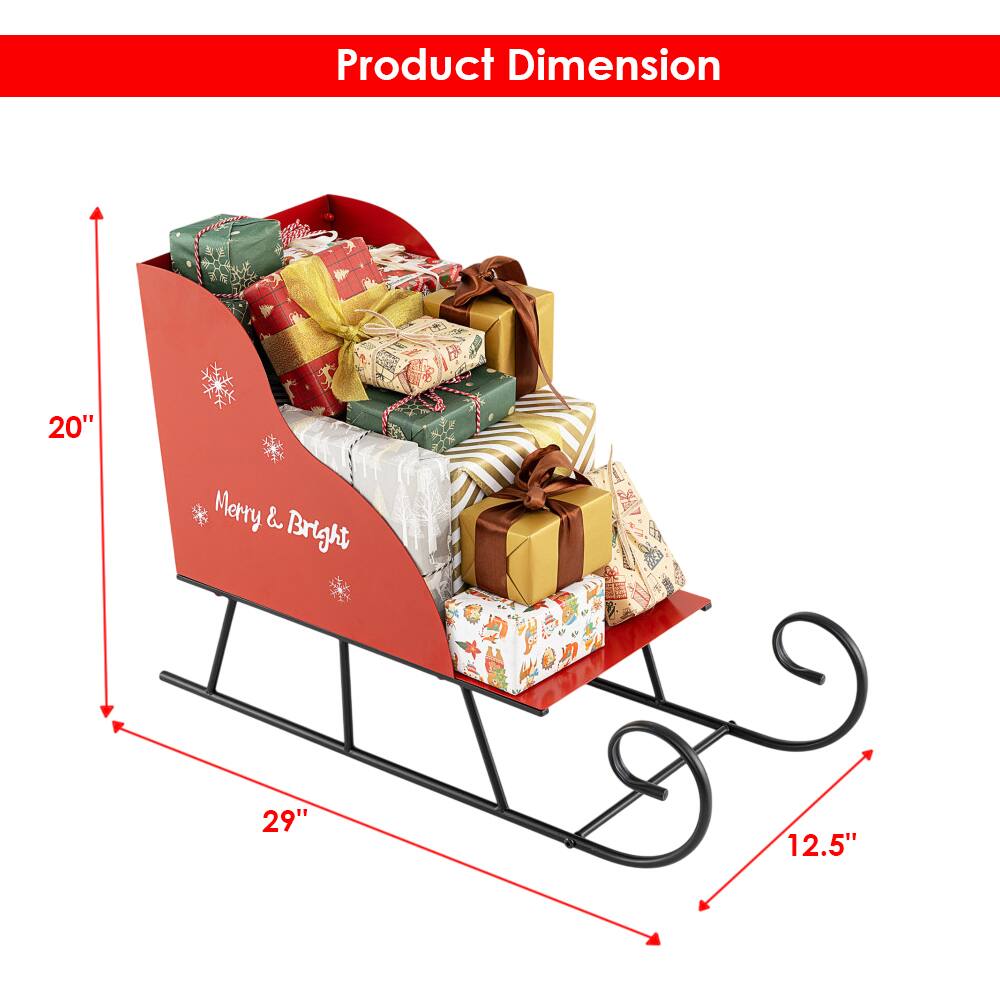 Product Dimension

20"  
29"  
12.5"  

Merry & Bright