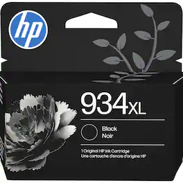 HP - 934XL High-Yield Ink Cartridge - Black