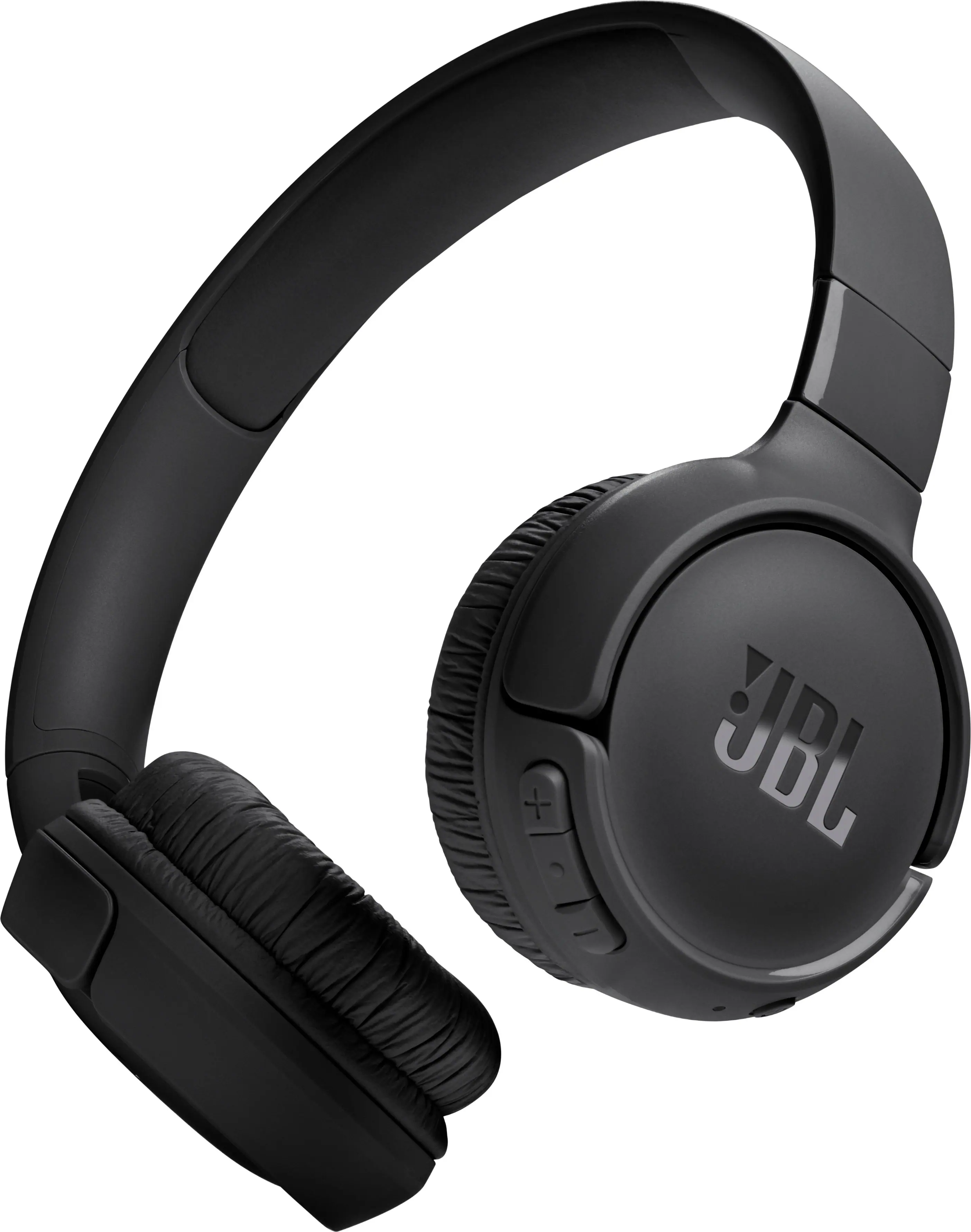Front. JBL - TUNE520BT wireless on-ear headphones - 2024 - Black.