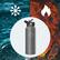 Alt View Zoom 13. Buzio - 40oz Insulated Water Bottle with Straw Lid and Spout Lid - Gray.