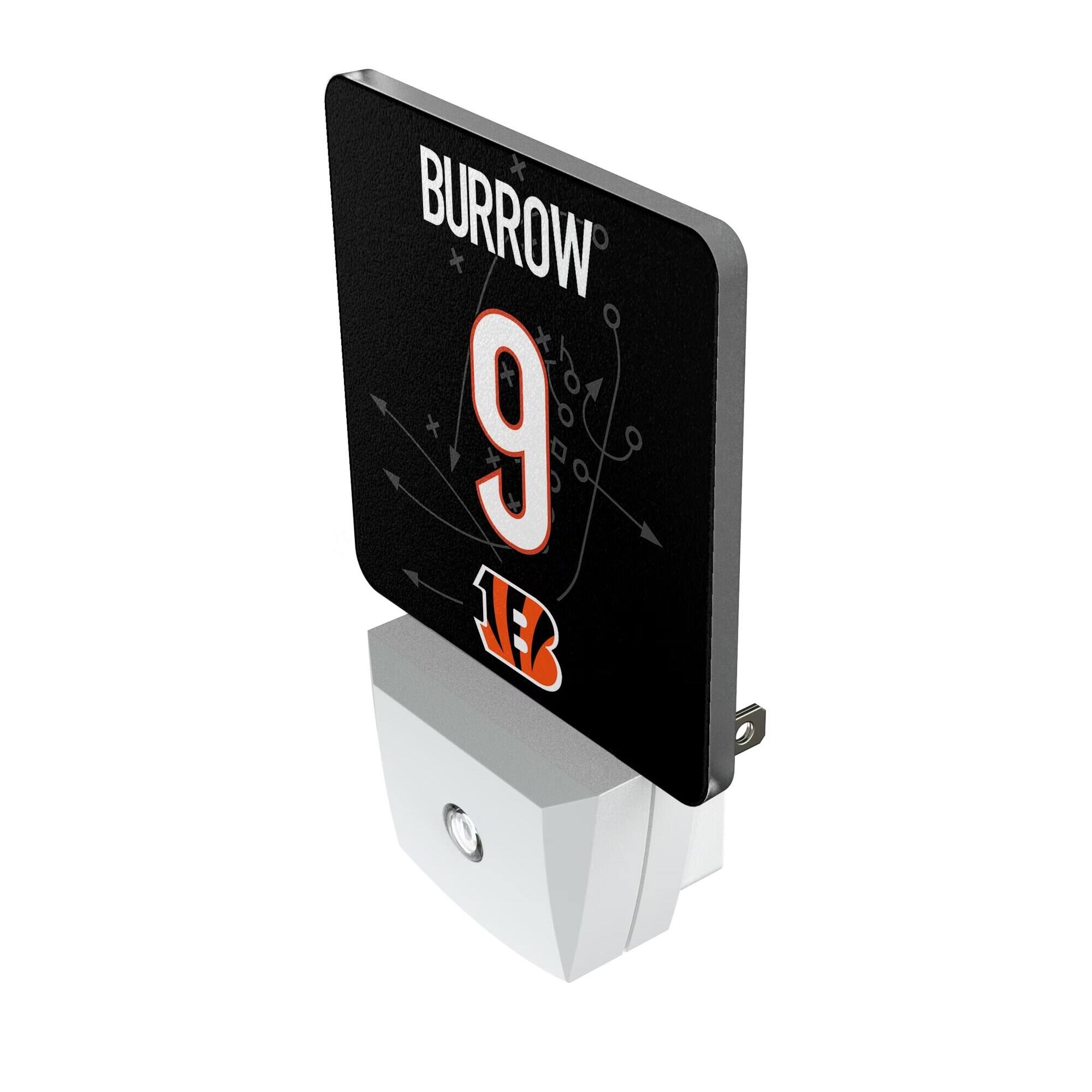 Alt View 1. Keyscaper - Joe Burrow Cincinnati Bengals Nightlight 2-Pack - Multicolor.