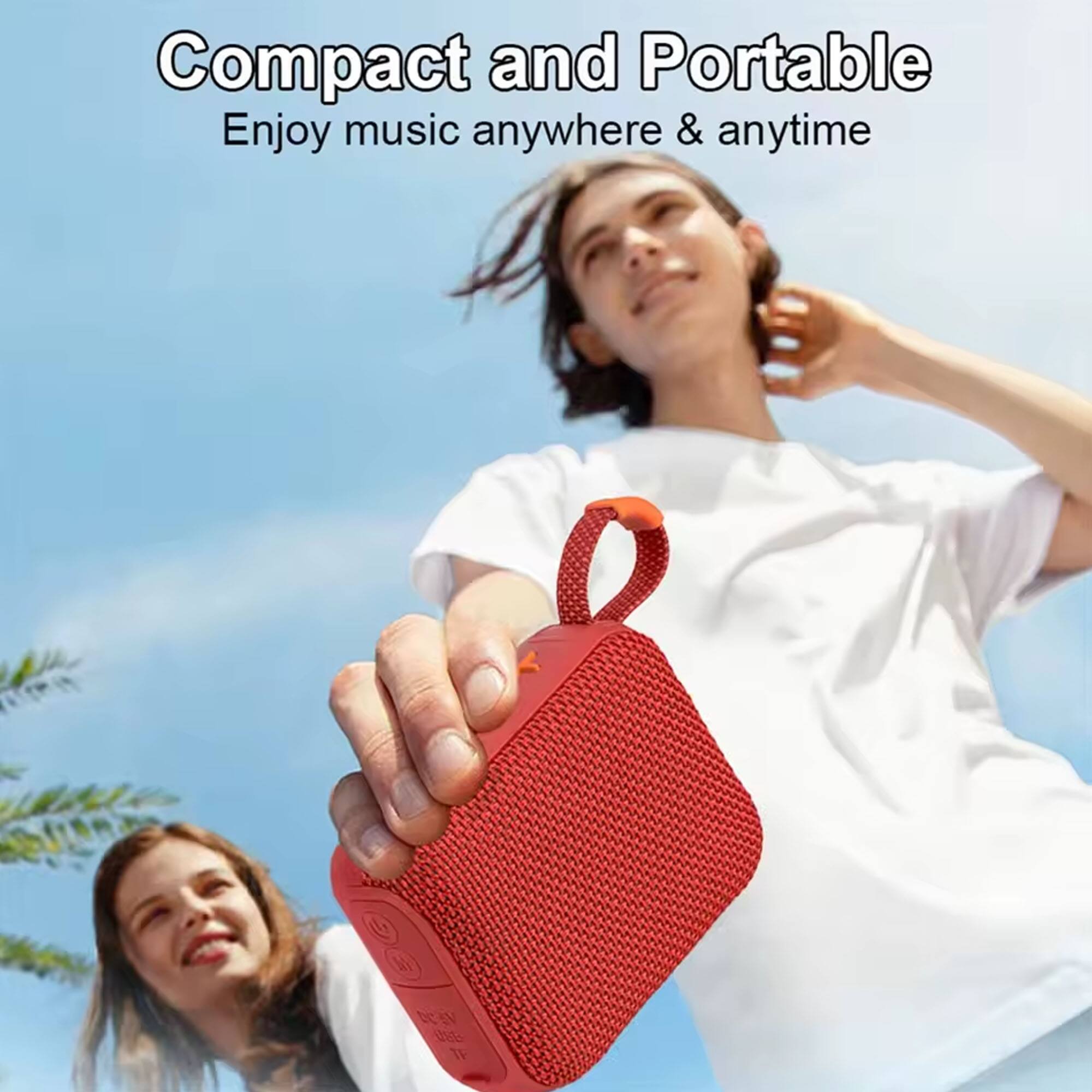 Compact and Portable  
Enjoy music anywhere & anytime