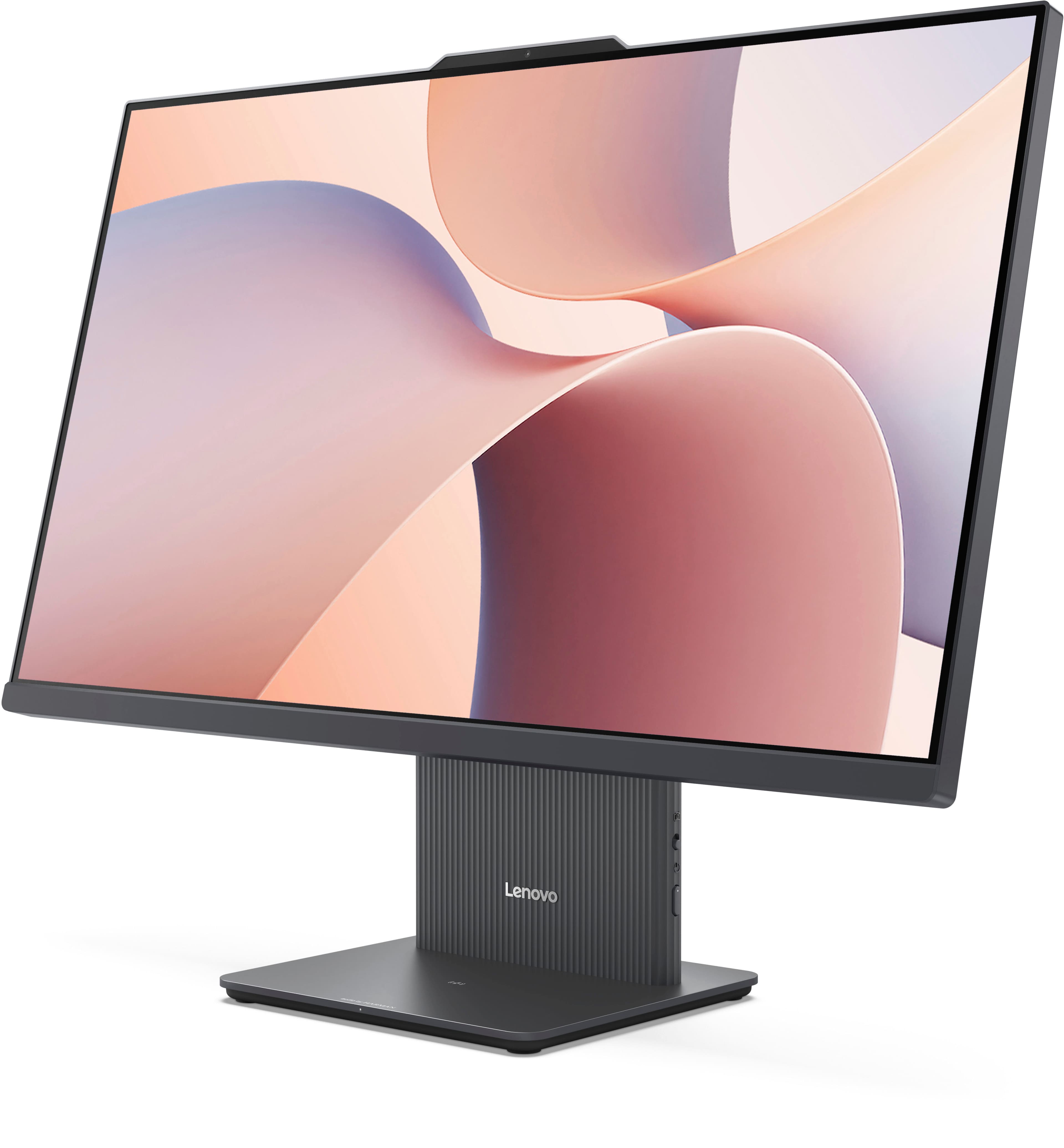 Alt View 14. Lenovo - IdeaCentre 27" Full HD Touchscreen All-In-One - AMD Ryzen 5 220 - 16GB RAM - 512GB SSD - Luna Grey.