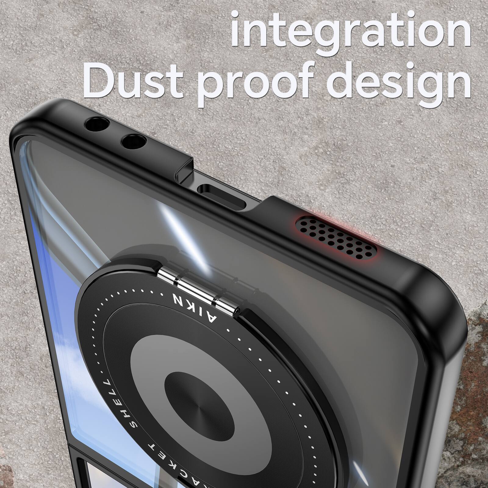 Integration Dust proof design AIKN SHELL CASE