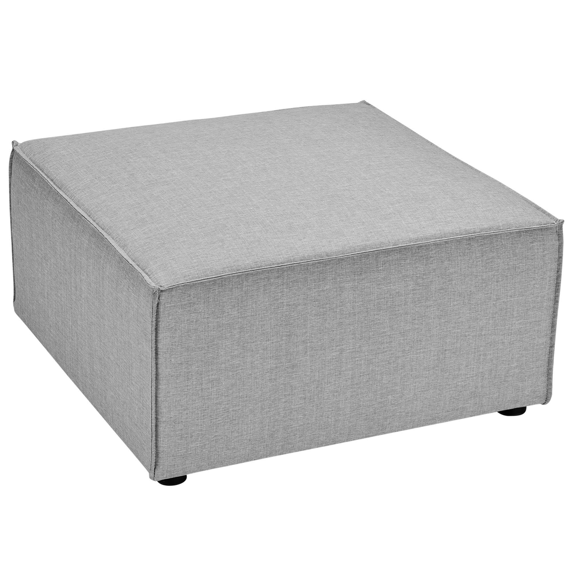 Back. Modway - Saybrook Outdoor Patio Upholstered Sectional Sofa Ottoman by Modway - Gray.