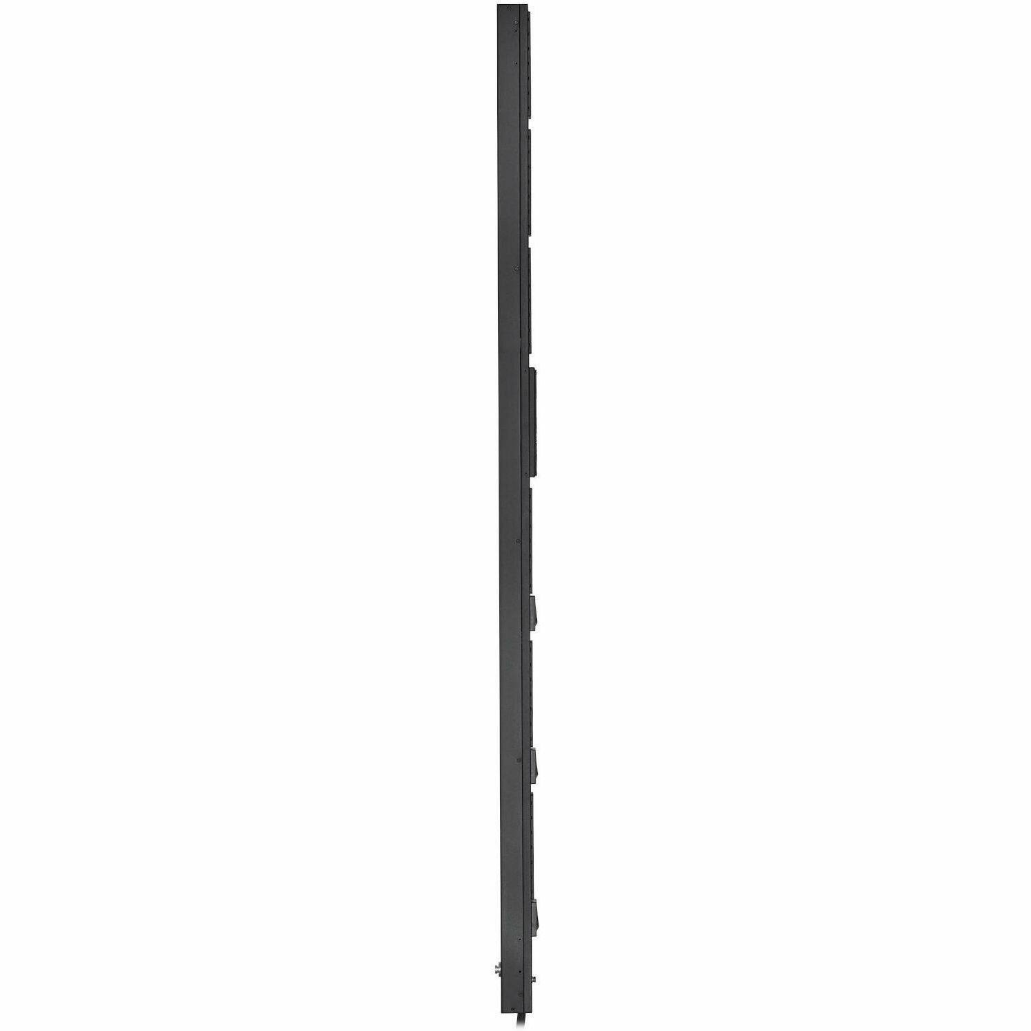 Alt View 3. Eaton - Eaton G4 EVMAL630X 42-Outlets PDU - Managed - NEMA L6-30P - 24 x IEC 60320 C13, 18 x IEC 60320 C39 - 230 V AC - Circuit - Black.