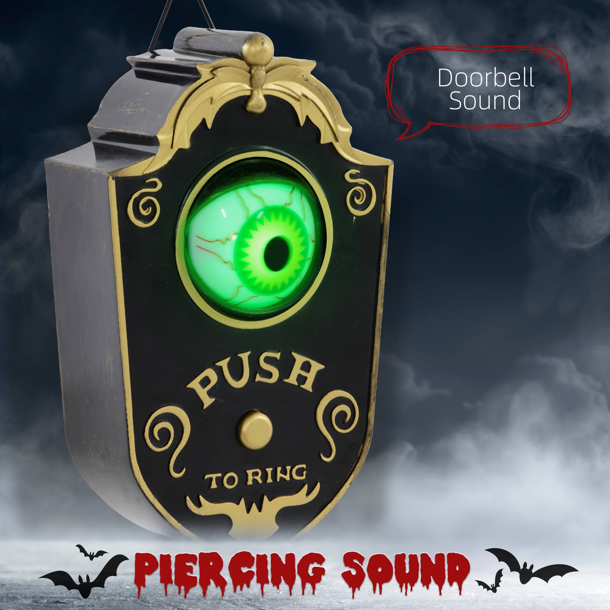 Doorbell Sound: Push to Ring - Piercing Sound