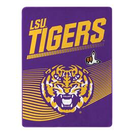 Sweet Home Collection - NCAA LSU Tigers 60" x 80" Raschel Throw Blanket - Purple