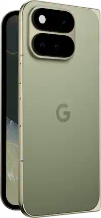 Front. Google - Pixel 11 Pro Fold 512GB (Unlocked) - Olive.