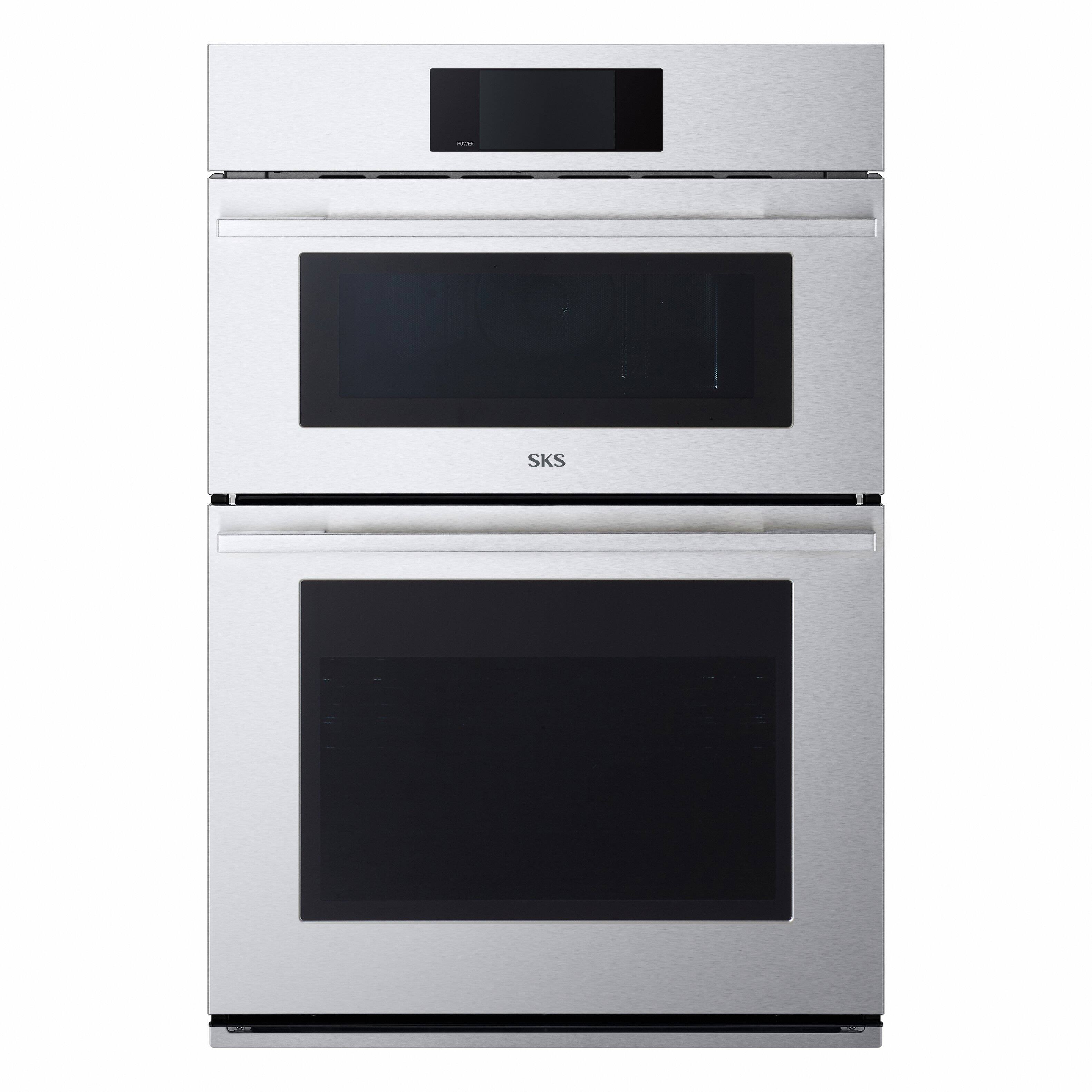 SKS - 30 in Built In Combination Wall Oven with Steam - Satin Stainless Steel