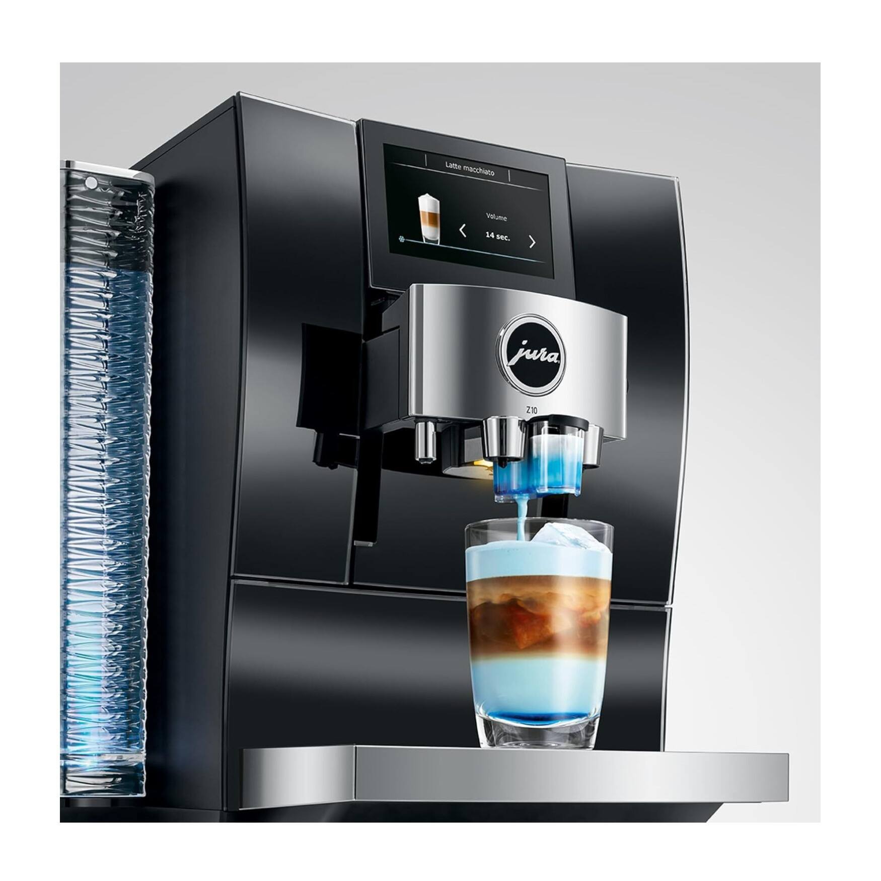 Latte macchiato  
Volume: 14 sec.  
jura Z1
