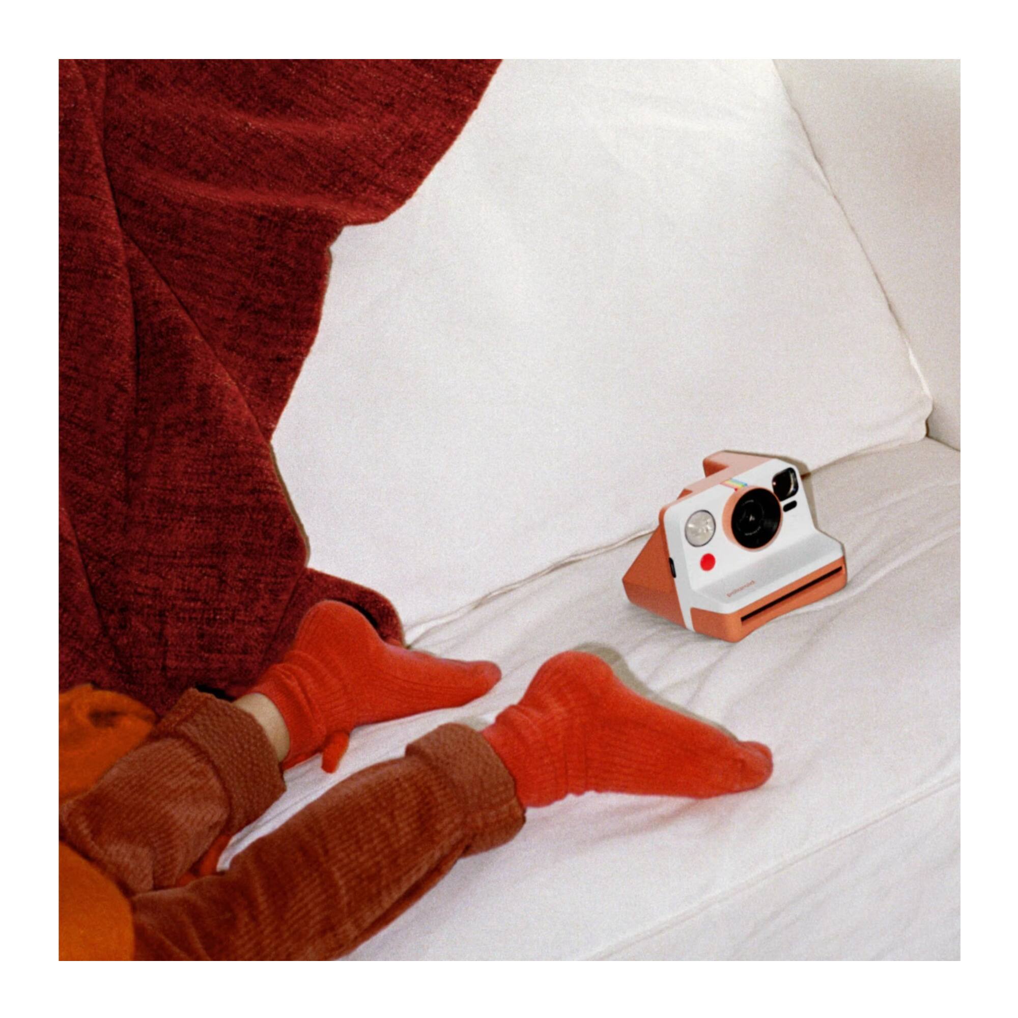 Back. Polaroid Originals - Now Generation 3 MoMa Edition with Self-Timer and Autofocus Lens.