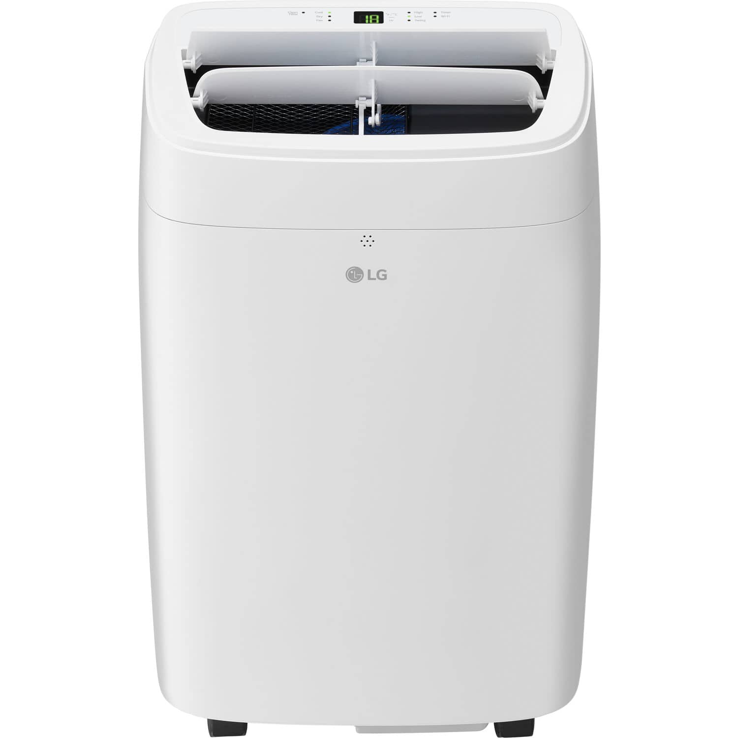Alt View 15. LG - 300 Sq. Ft. Smart Portable Air Conditioner 7,300 BTU - White.