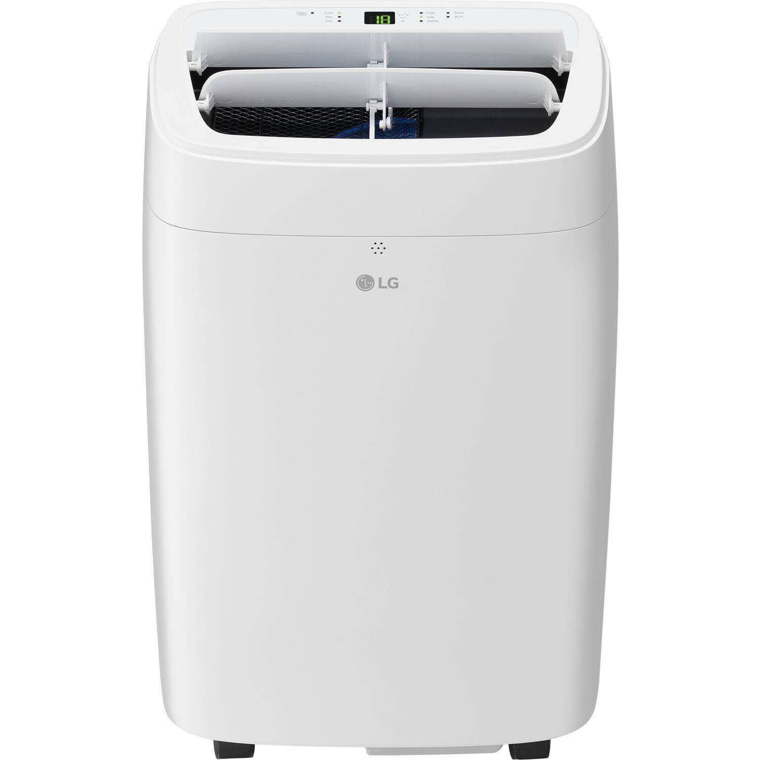 Alt View 15. LG - 300 Sq. Ft. Smart Portable Air Conditioner 7,300 BTU - White.