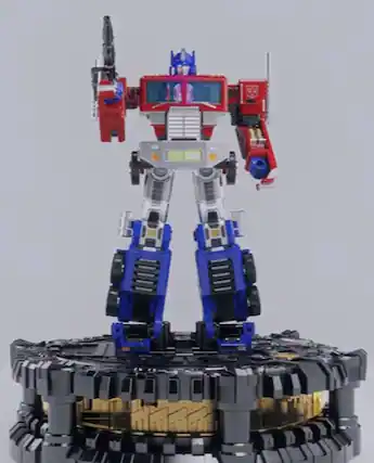 Front. Transformers - KS-01 Convoy KaraKuri Statue T-Spark | Transformers 40th Selection.