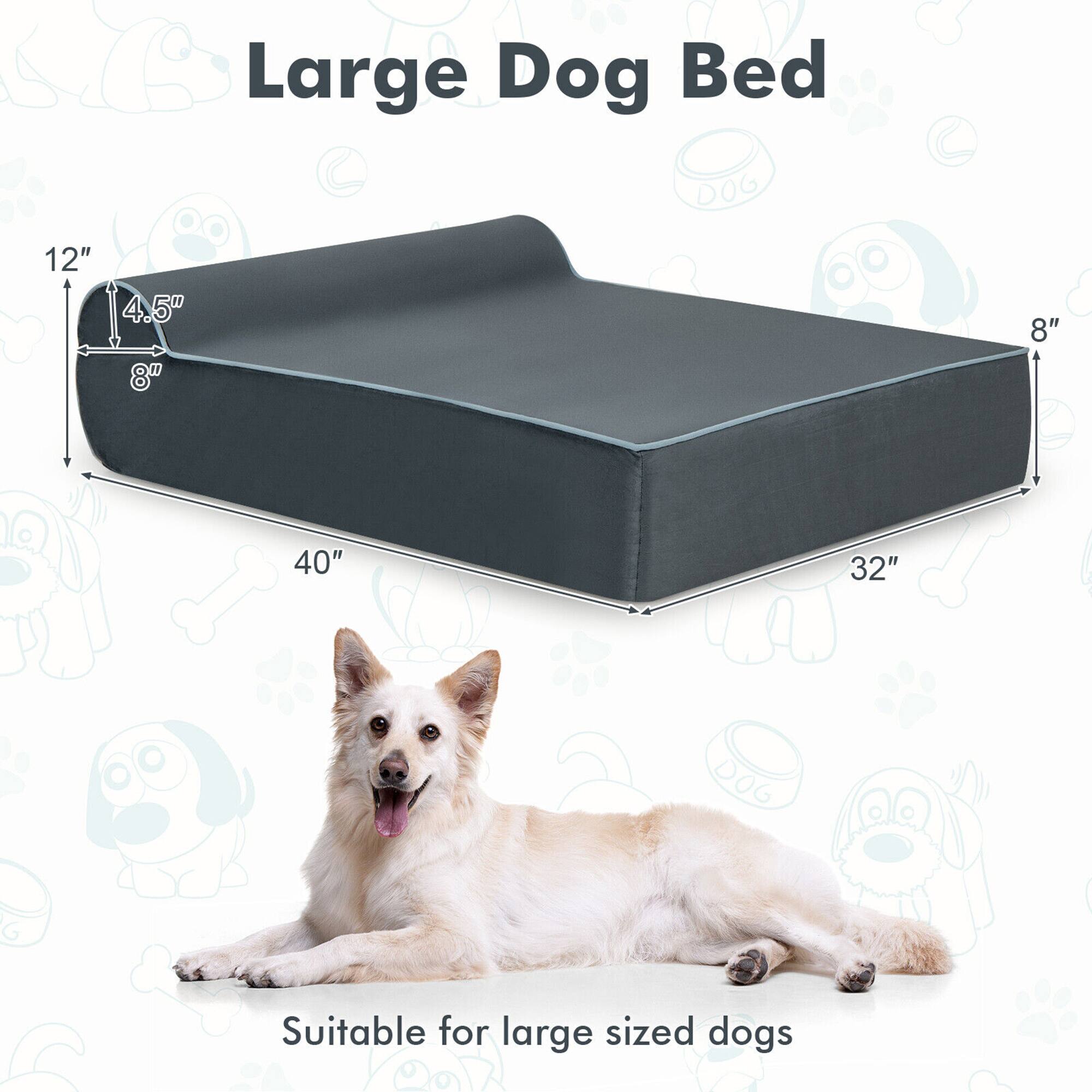 Large Dog Bed

12" x 4.5" x 8" x 8" x 40" x 32"

Suitable for large sized dogs