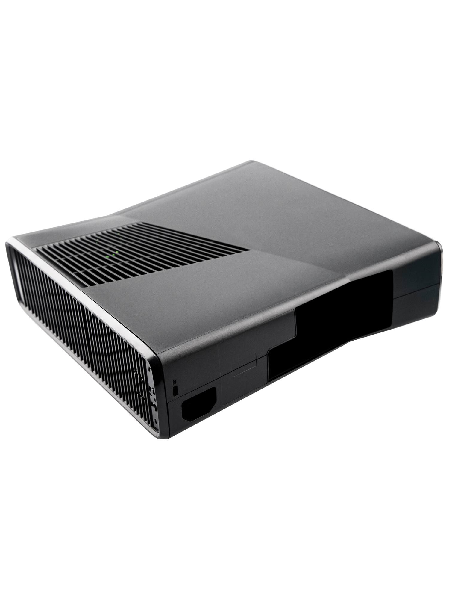 Alt View 1. MobileSentrix - Top & Bottom Housing Casings Replacement Compatible For Xbox 360 S - Black.