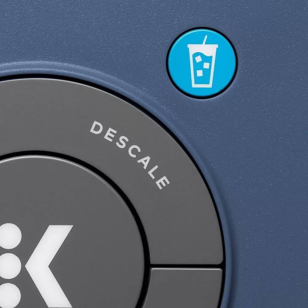 Alt View 5. Keurig - KIPK900FABL K-Iced Plus Single Serve Coffee Maker - Refurbished Excellent - Blue.
