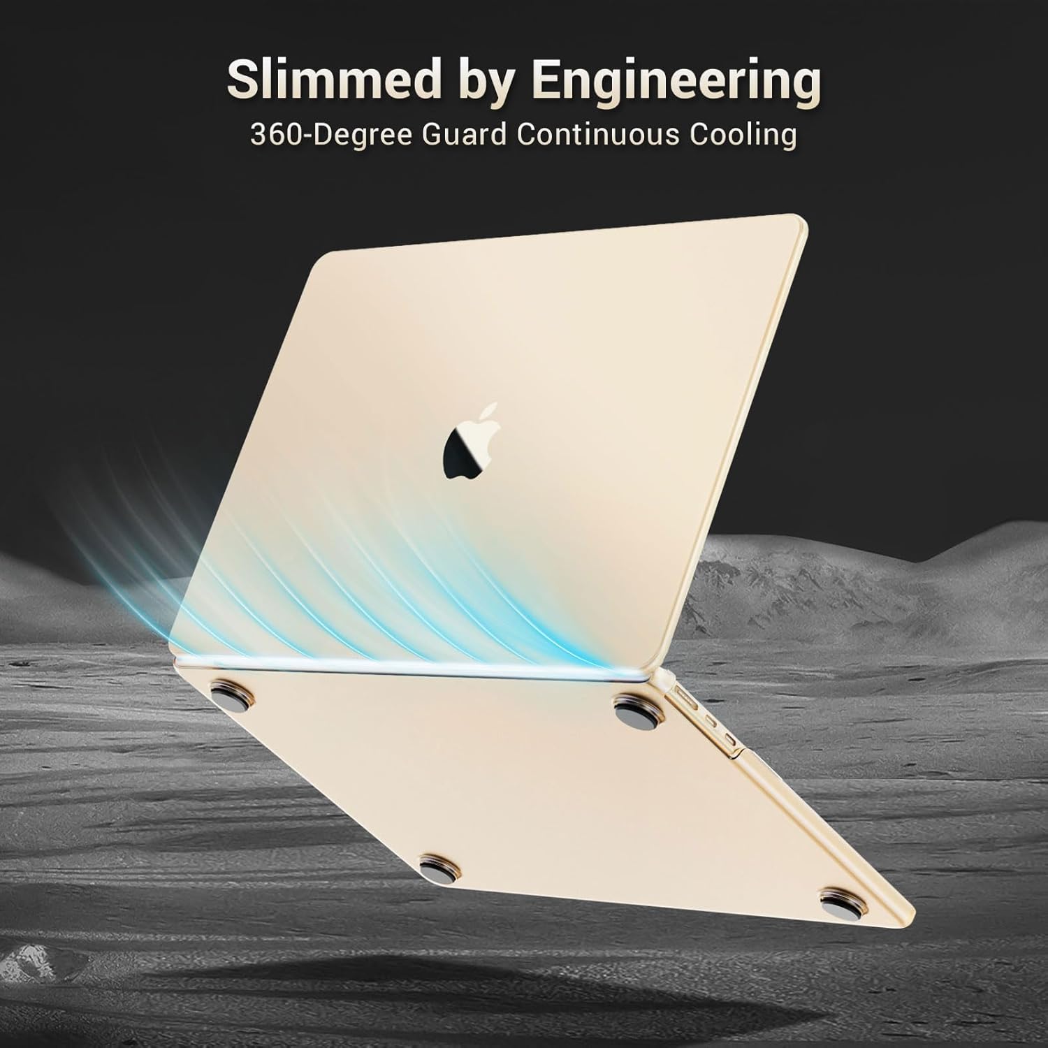 mosiso Anti Fingerprint Matte Hard Shell 4 in 1 Kit for MacBook