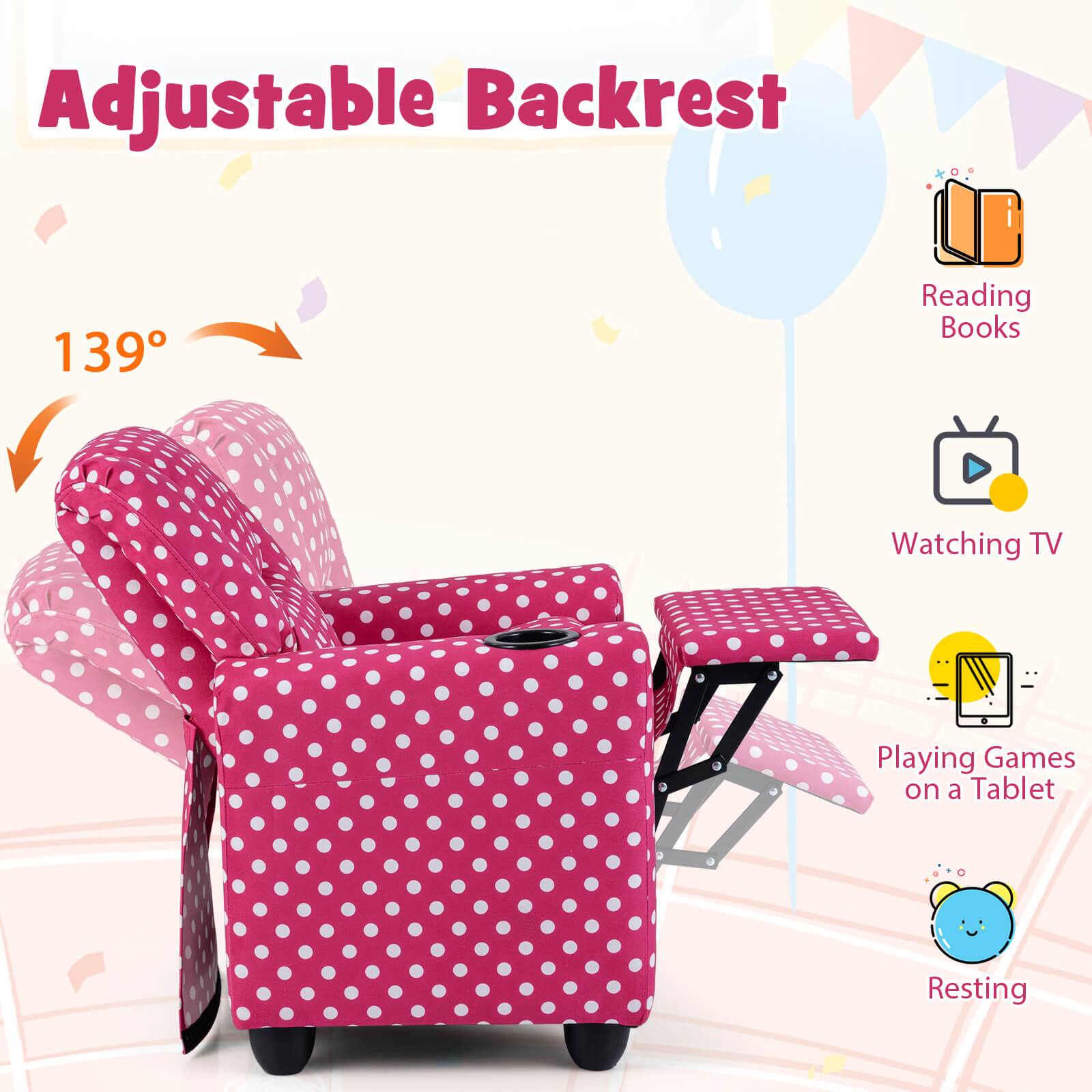 Adjustable Backrest

139°

- Reading Books
- Watching TV
- Playing Games on a Tablet
- Resting