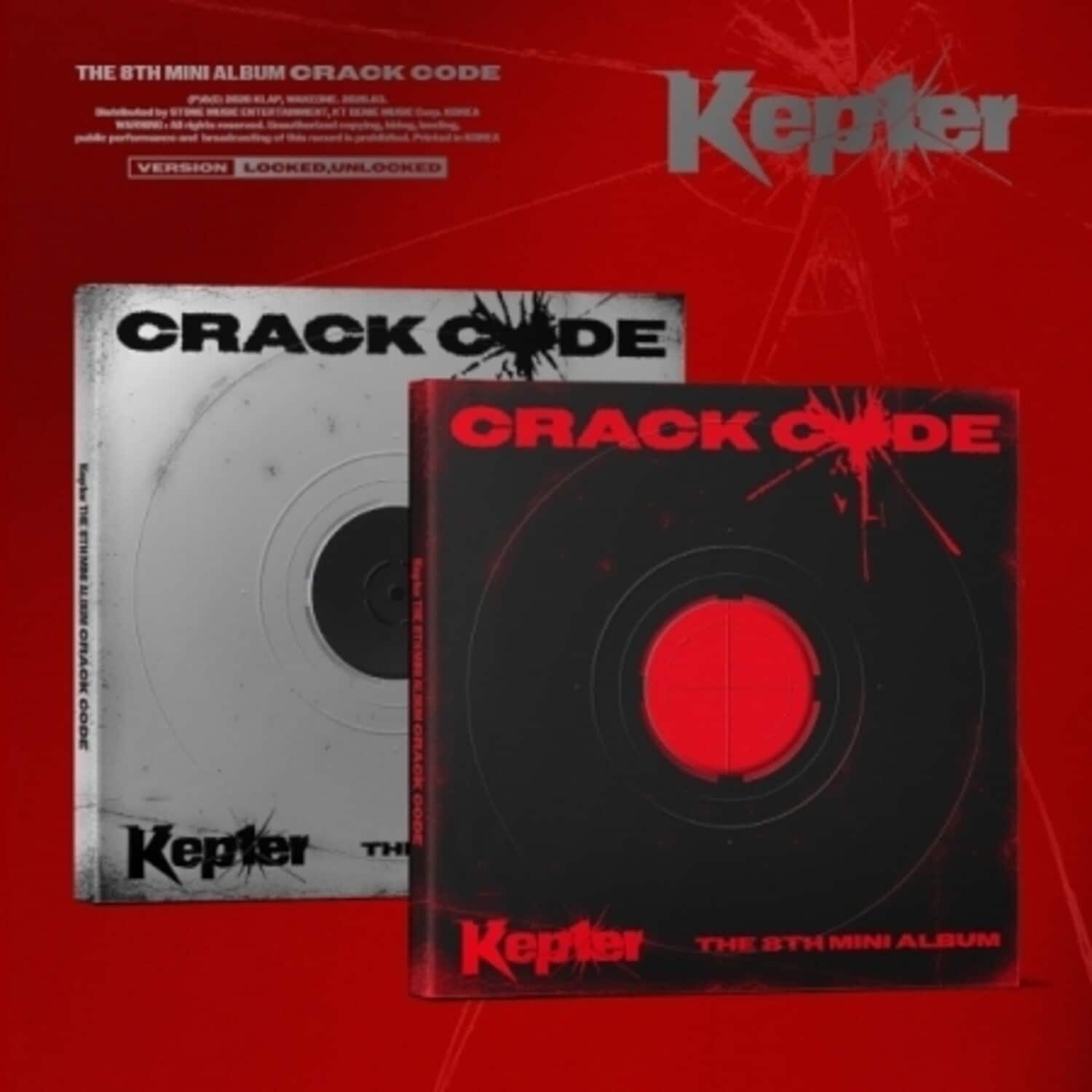 Kep1er - Crack Code - Random Cover   - COMPACT DISCS [CD] price history on PriceWatchPro