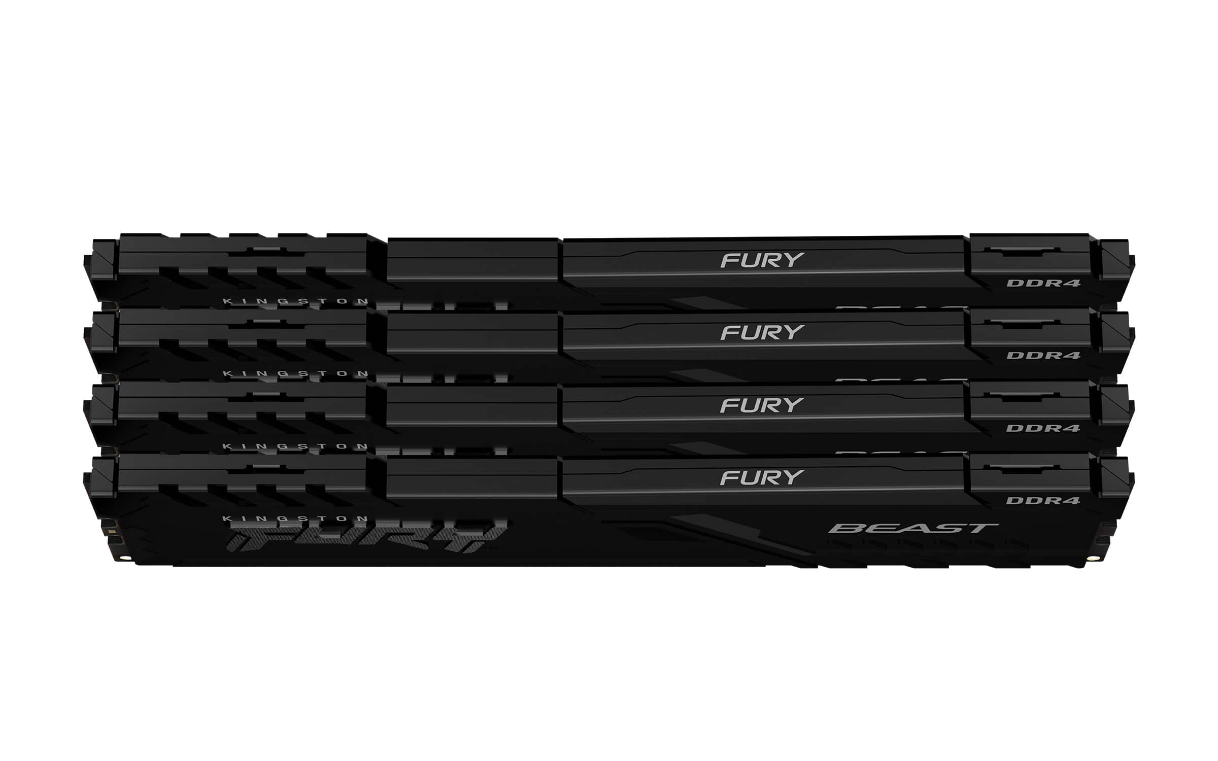 Kingston FURY Beast 64GB (4x16GB) 3200MT/s DDR4 CL16 Desktop