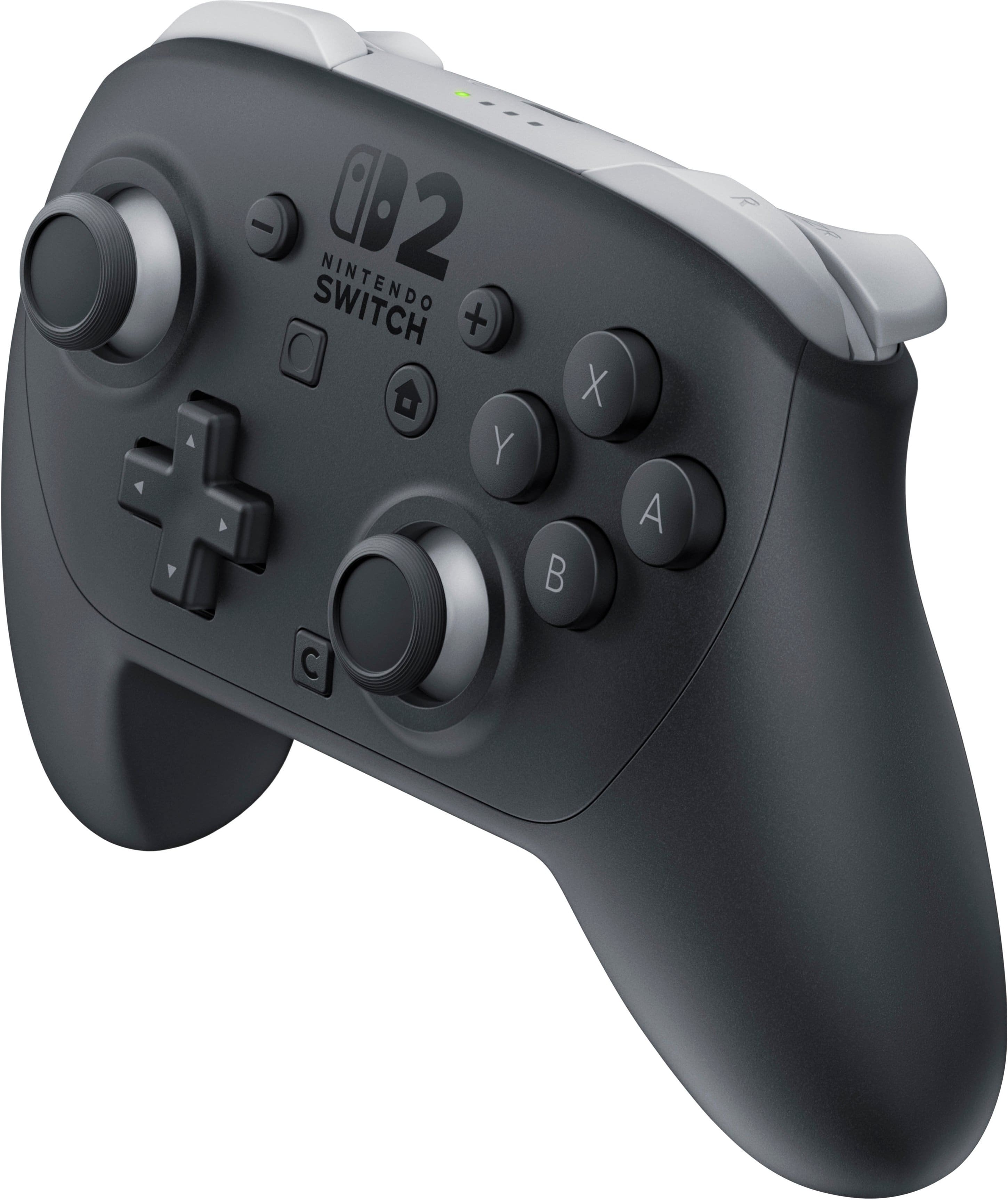 Alt View 5. Nintendo - Nintendo Switch 2 Pro Controller - Black.