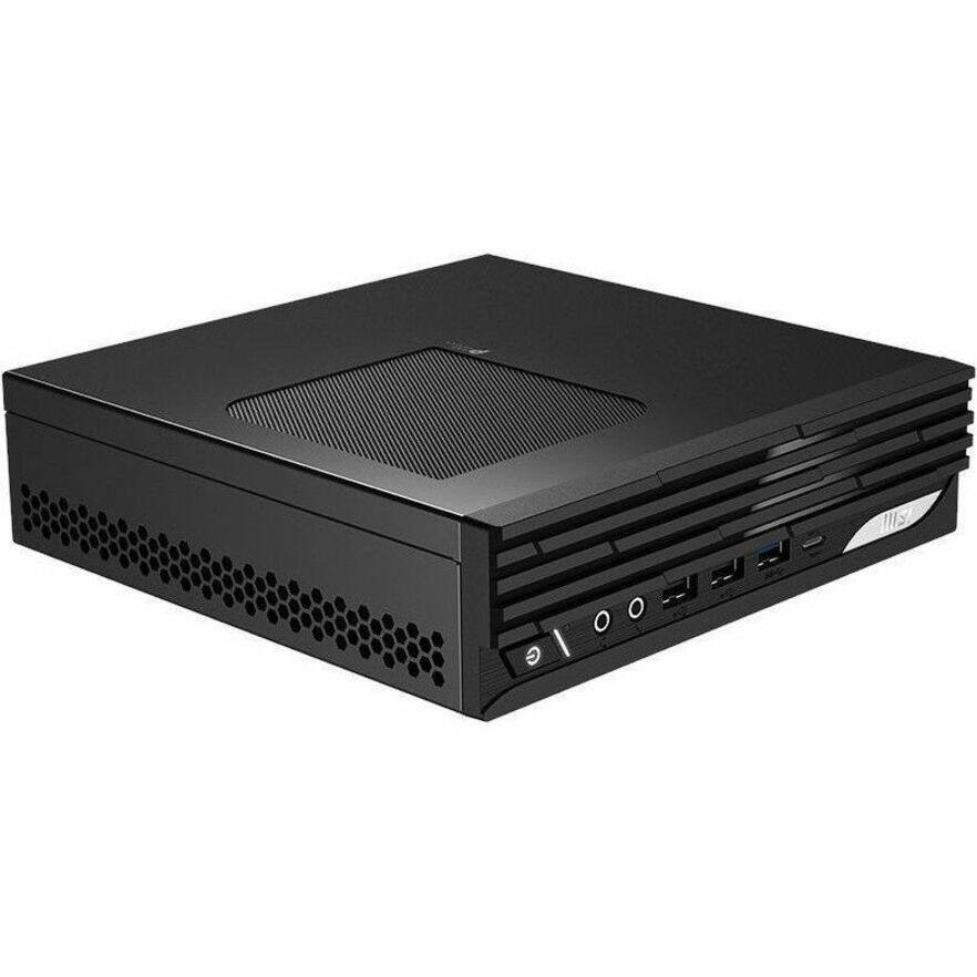 Alt View 1. MSI - MSI PRO DP21 -004US small form factor Desktop PC, Intel Core i5-14500, vPRO, 32GB' , 1TB SSD, WIN 11 PRO - MSI PRO DP21 - Black.