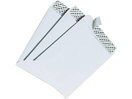 Quality Park - Redi-Strip Catalog Envelopes, 6" x 9", 100/Box - White Wove