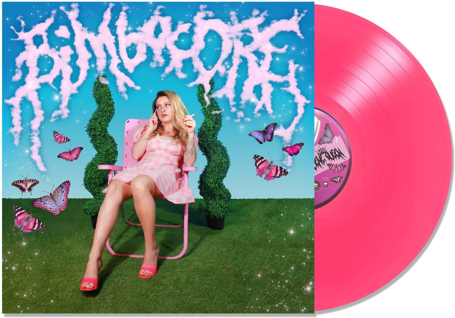 Front. Scene Queen - BIMBOCORE - Hot Pink   - VINYL LP.
