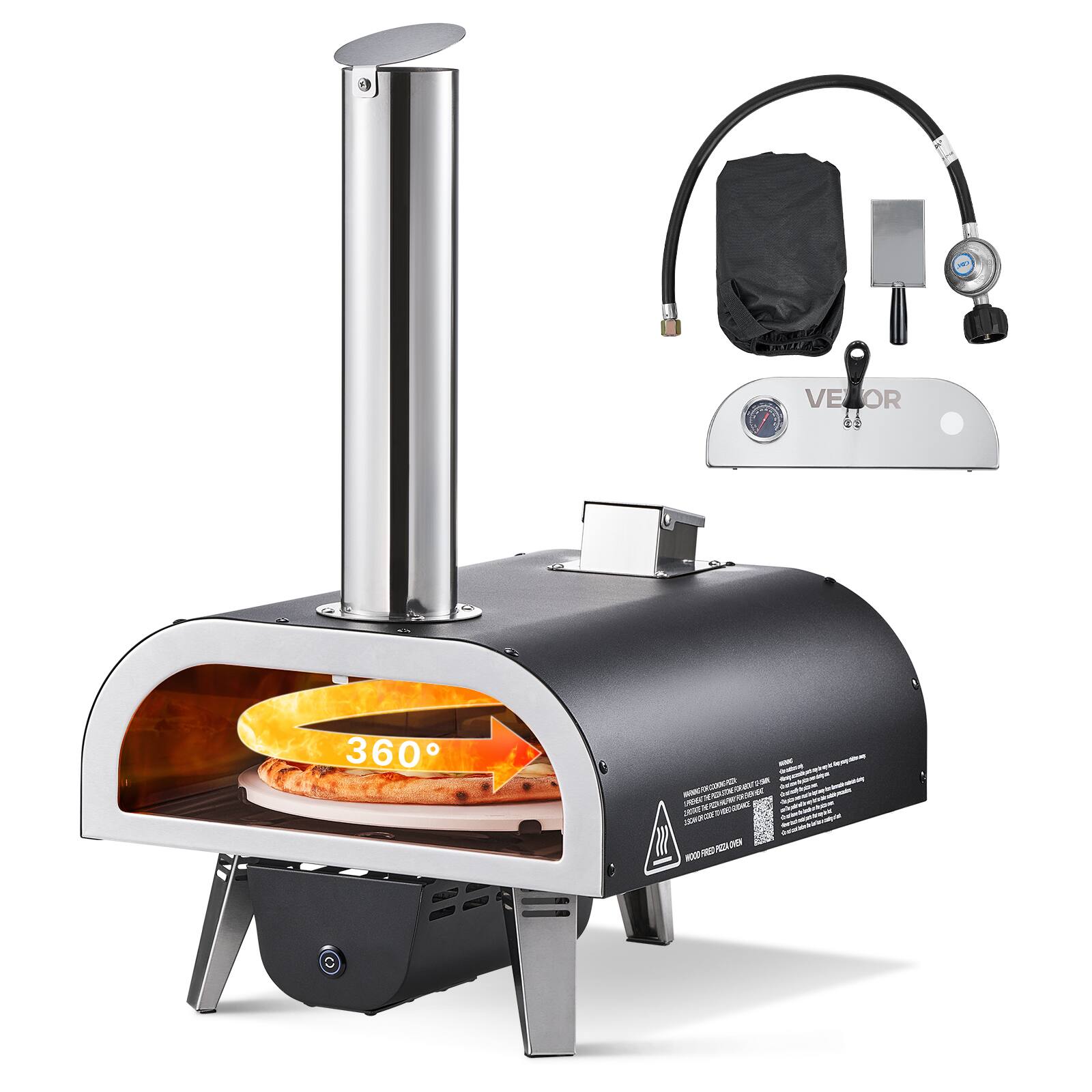 VEOR  
360°  
WOOD-FIRED OVEN