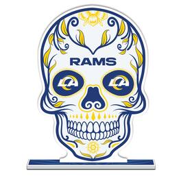 UPI Marketing - Los Angeles Rams 10" Sugar Skull Standee - Multicolor