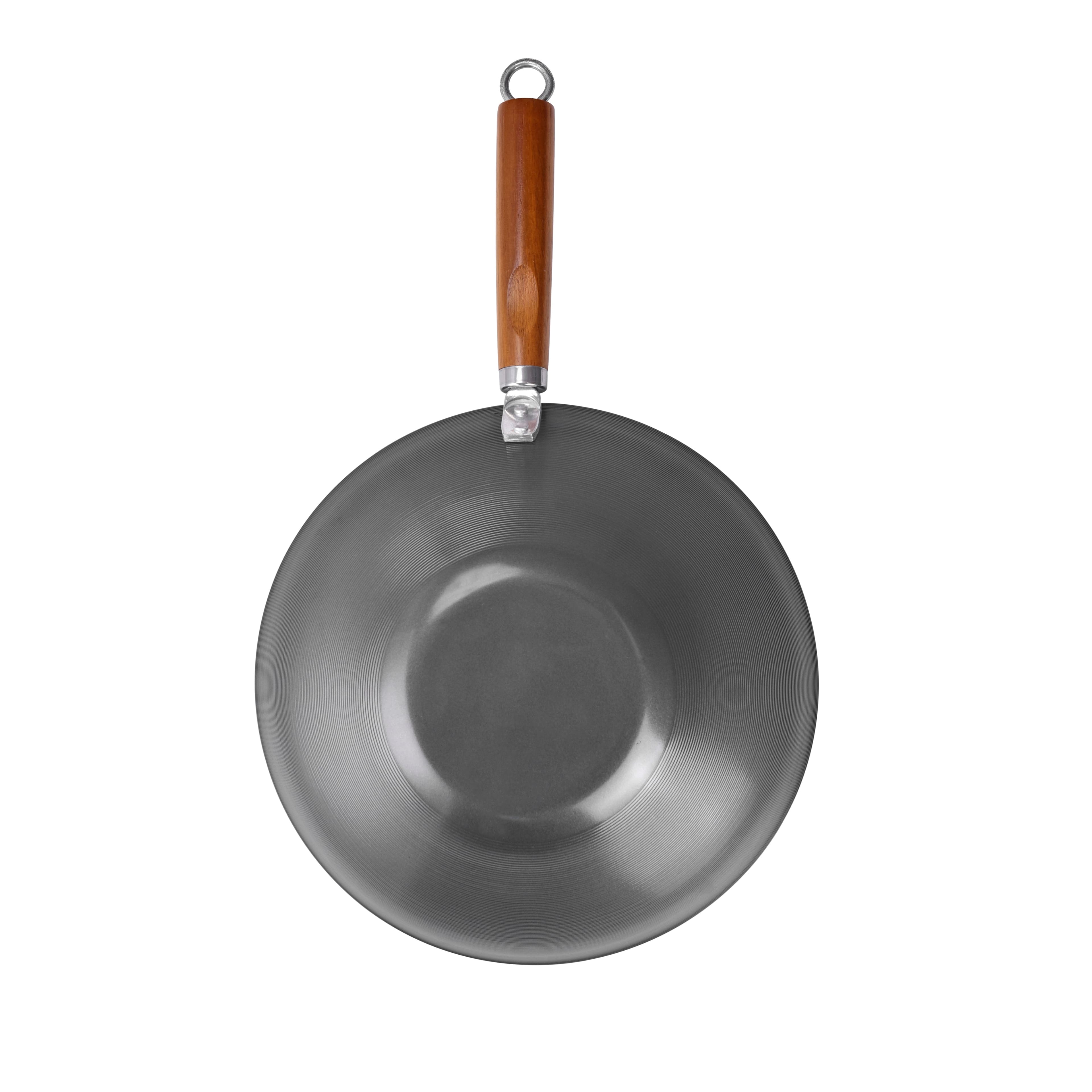 Commercial Chef 12 inch Carbon Steel Wok - Thumbnail 3