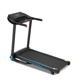 Lycvki - 3.0HP Incline Treadmill Home 350LBS Auto Fold USB Bluetooth 10MPH - Black