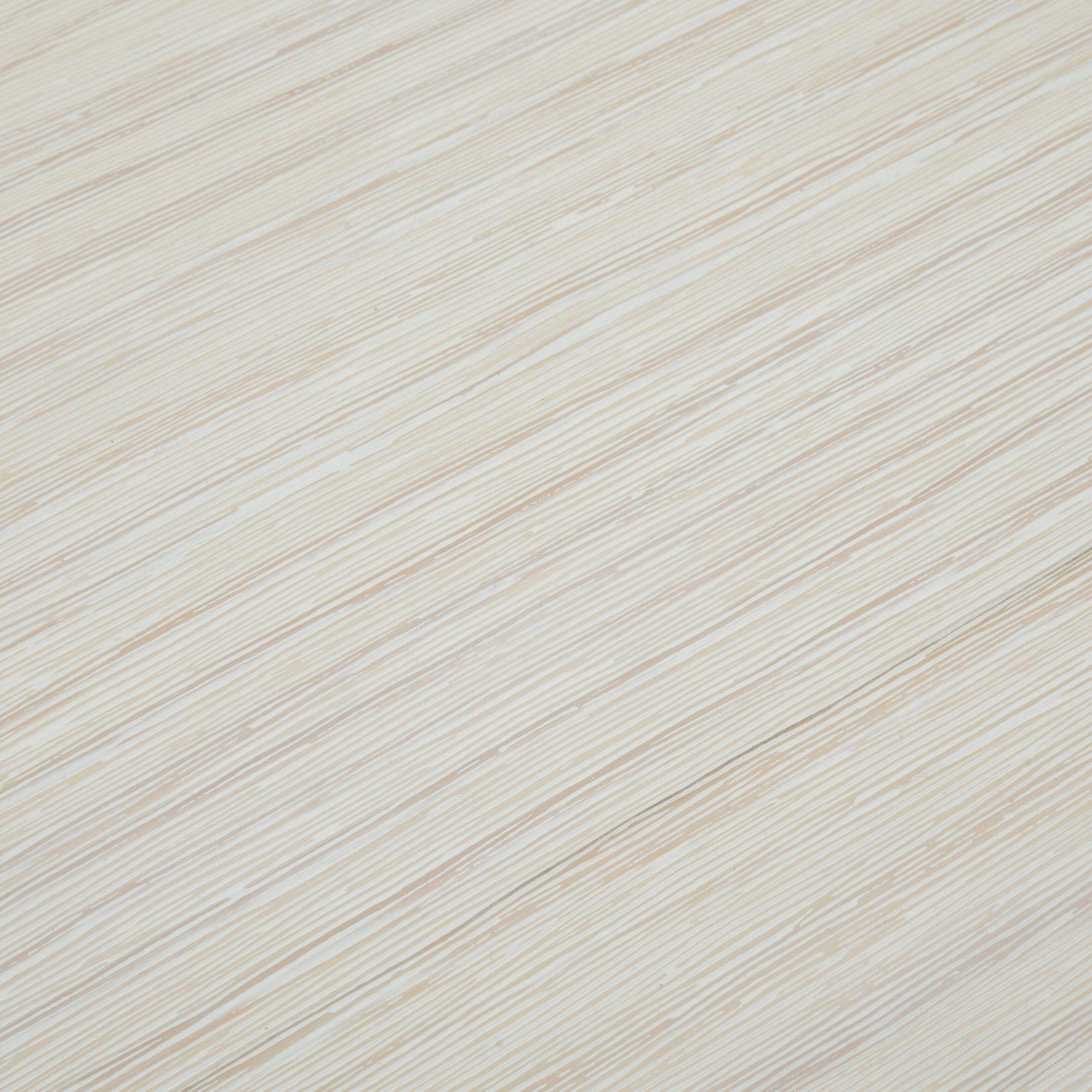 Alt View 6. Plank+Beam - Modern Rectangular Side Table (25in x 15in / 630mm x 375mm), White Sand Wirebrush - White Sand Wirebrush.