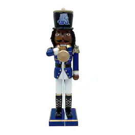 Santa's Workshop - Tennessee State Tigers 14" Bugler Nutcracker - Blue