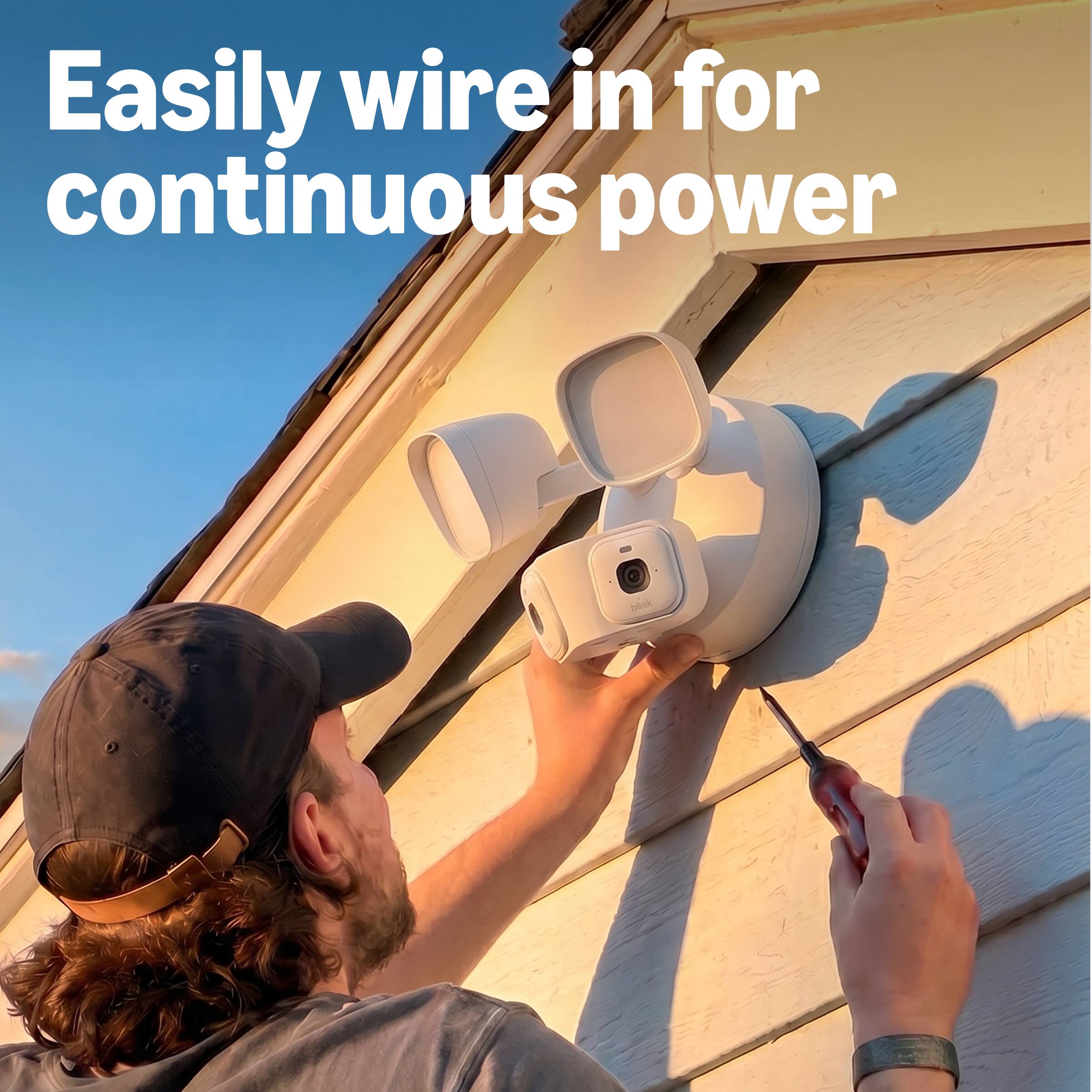 Easily wire in for continuous power