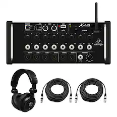 REMOTE ETHERNET WIFI CLIENT ACCESS POINT IN MIDI DUT USB x AIR Smons XRI6 1 2 3 4 5 6 7 8 9 10 11 12 13 14 2-0 15 100 16 behringer AUX 1 AUX 2 AUX 3 AUX 4 MAIN L MAIN R PHONES MI MAR LEVEL